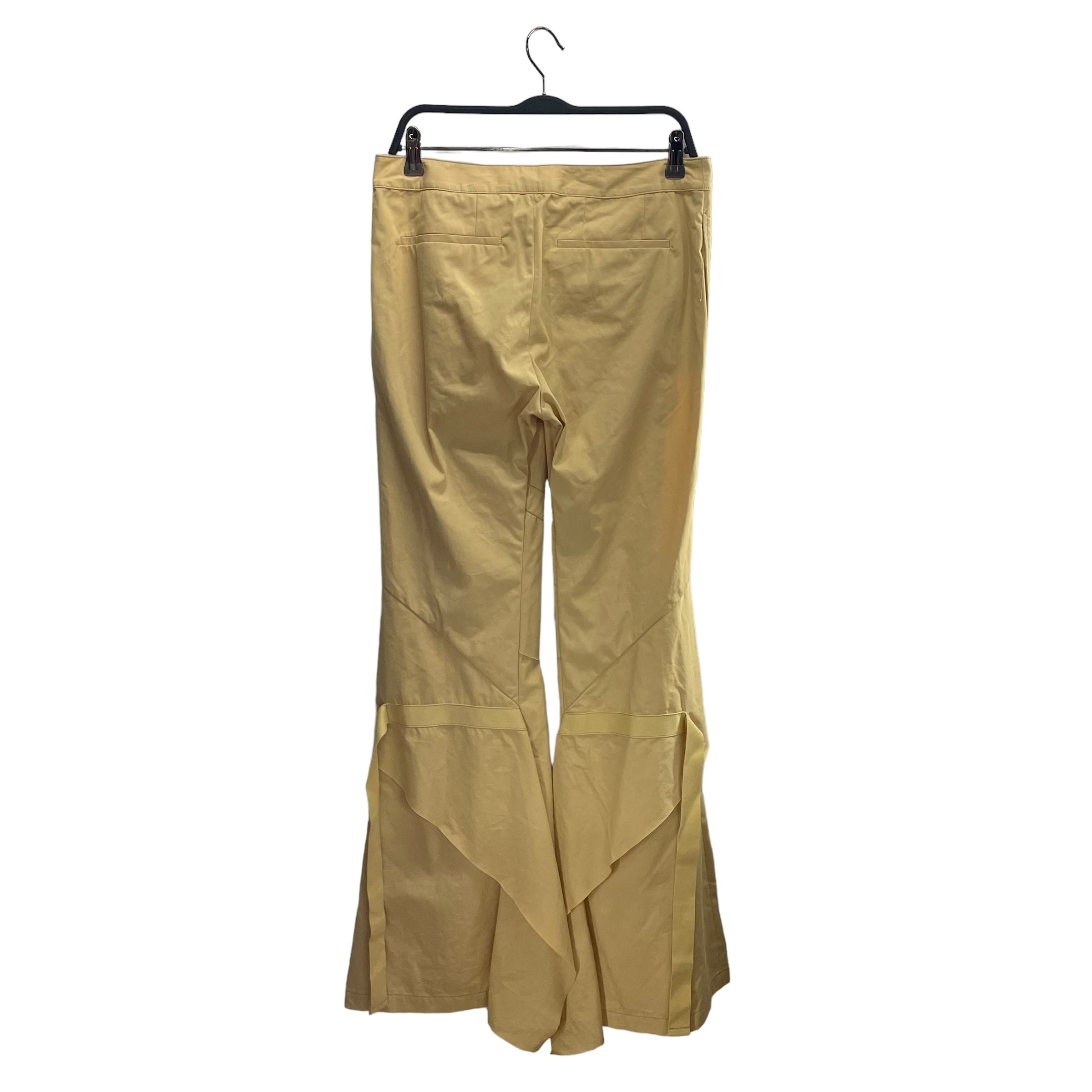 DION LEE/Bootcut Pants/OS/Nylon/YEL/FLARED / BONDAGE view 2