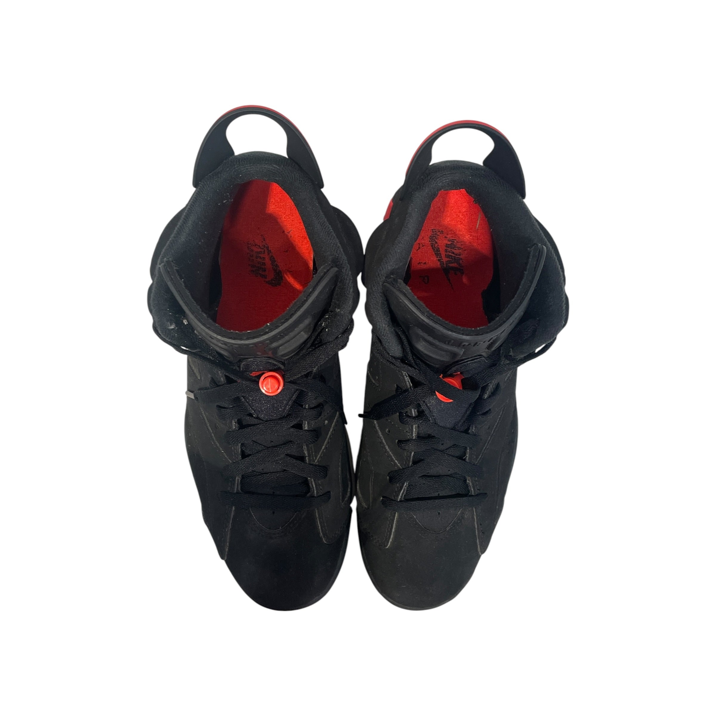 NIKE/AIR JORDAN 6 RETRO/Hi-Sneakers/US 8.5/BLK/384664-060 view 4