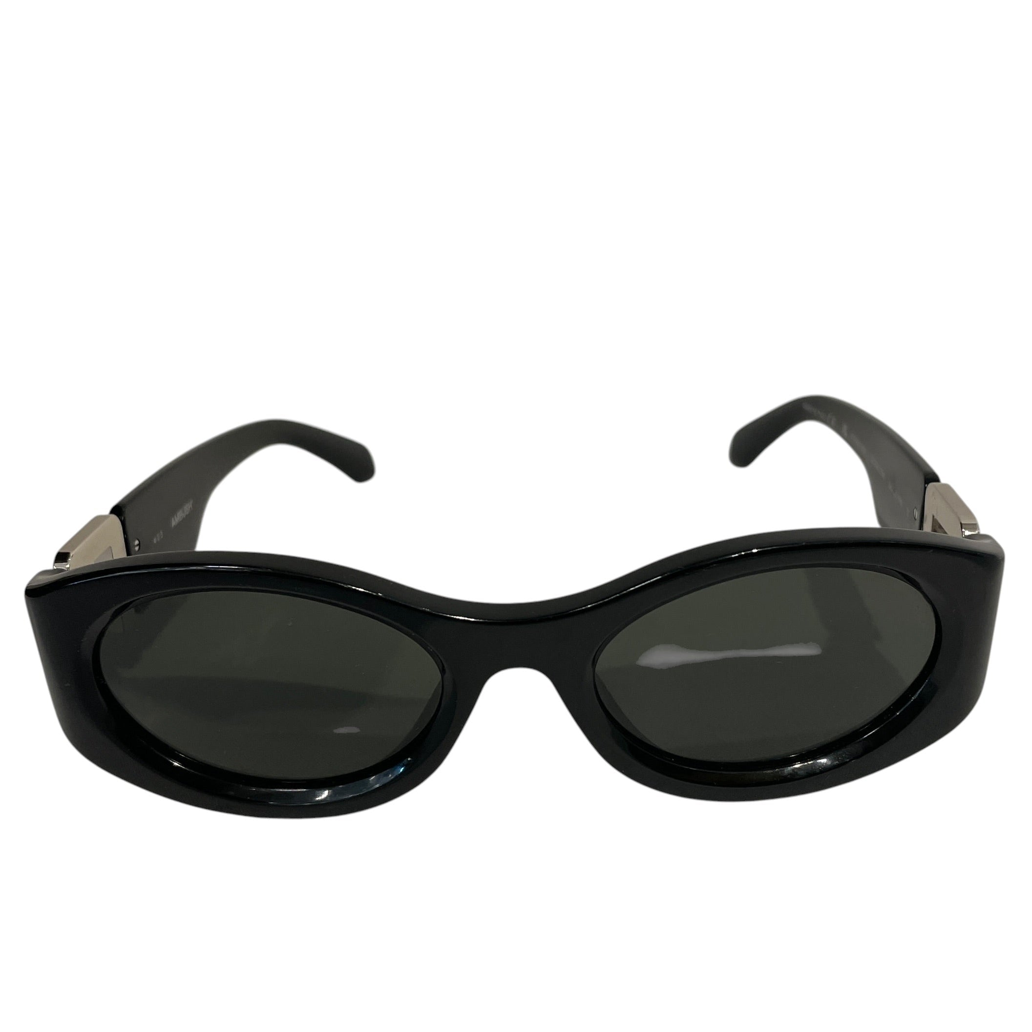 AMBUSH/Sunglasses/Celluloid/BLK/all black sunglass yoon ambush view 1