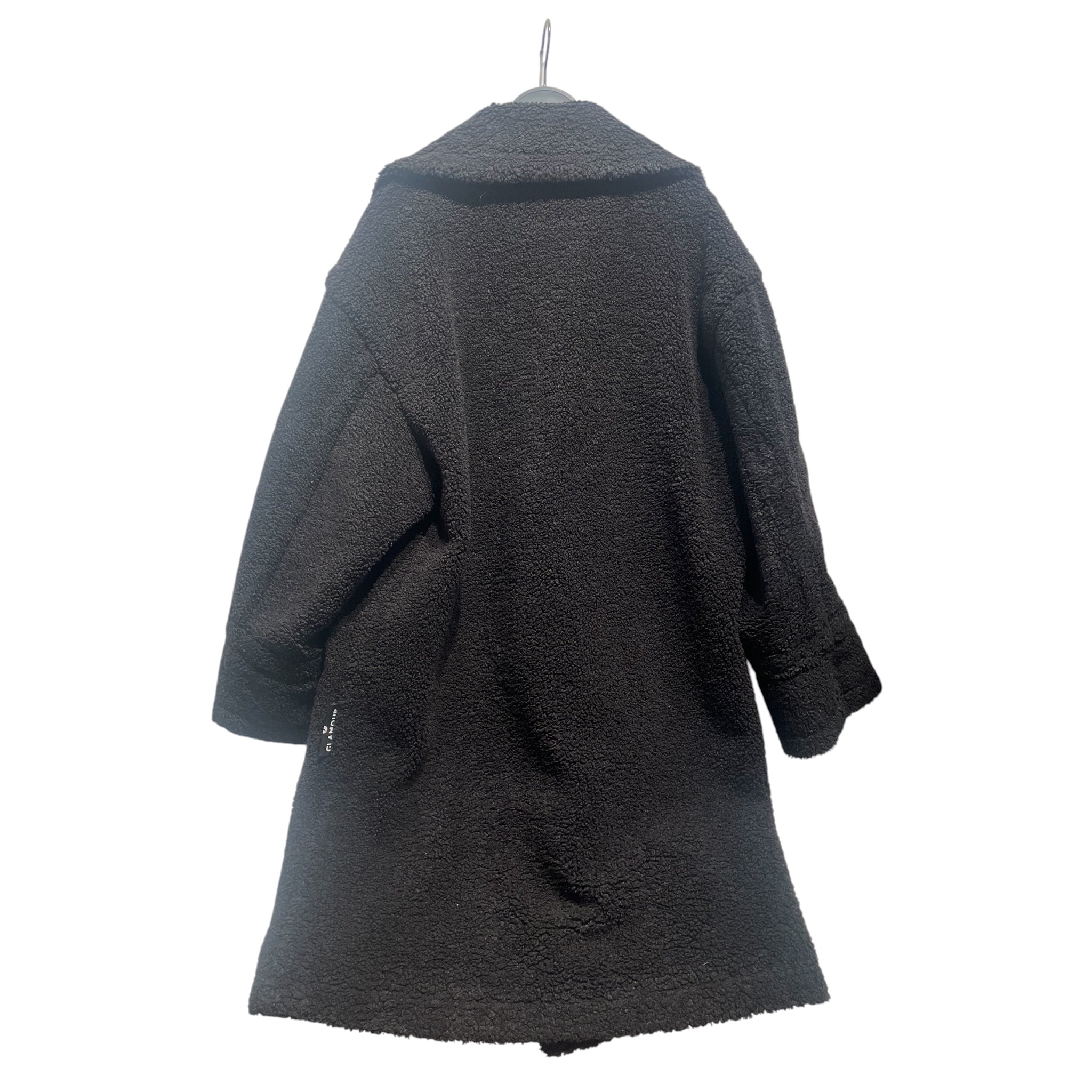 HYSTERIC GLAMOUR/Coat/Polyester/BLK/Double Breasted/ view 2