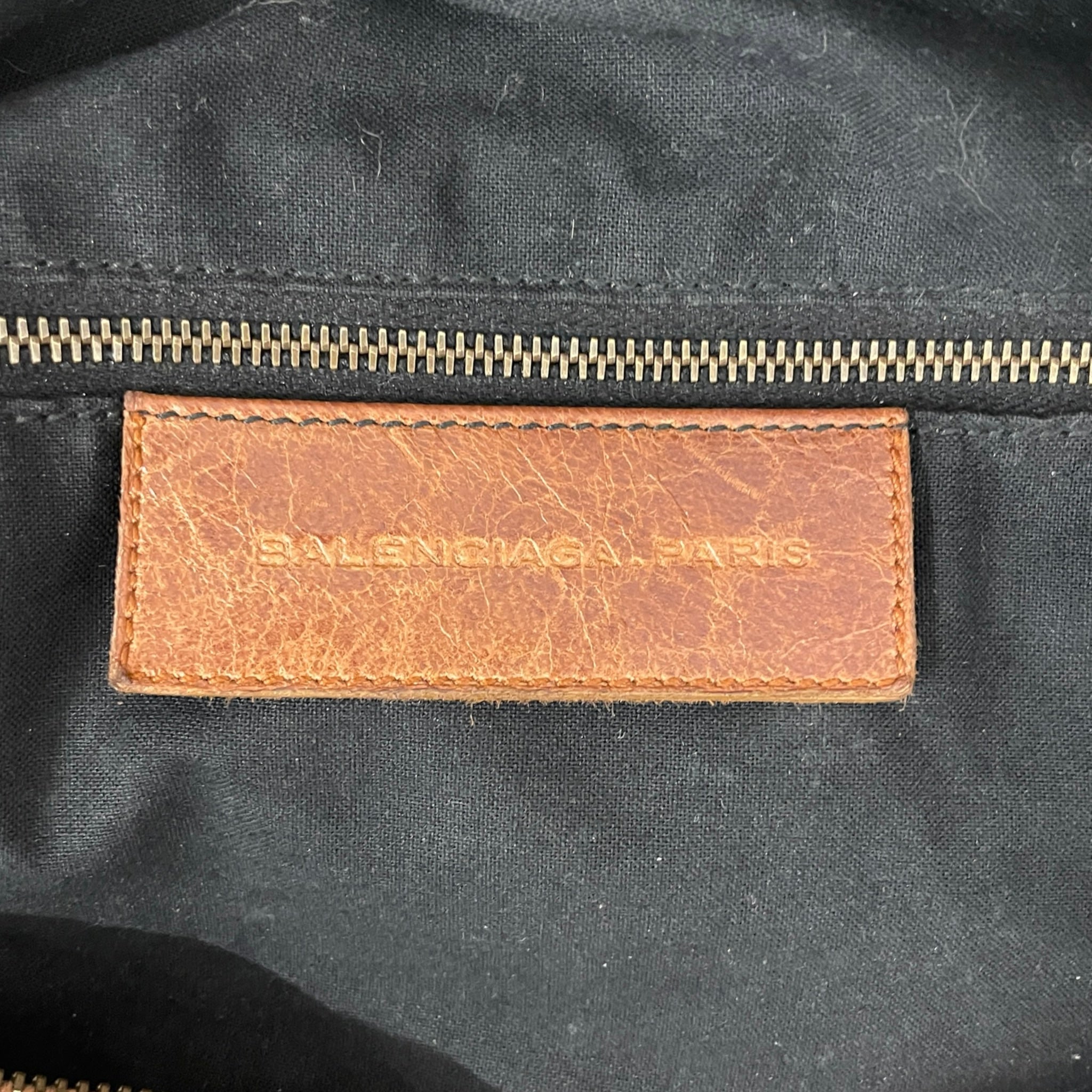 BALENCIAGA/Hand Bag/Leather/BRW/CITY BAG view 3