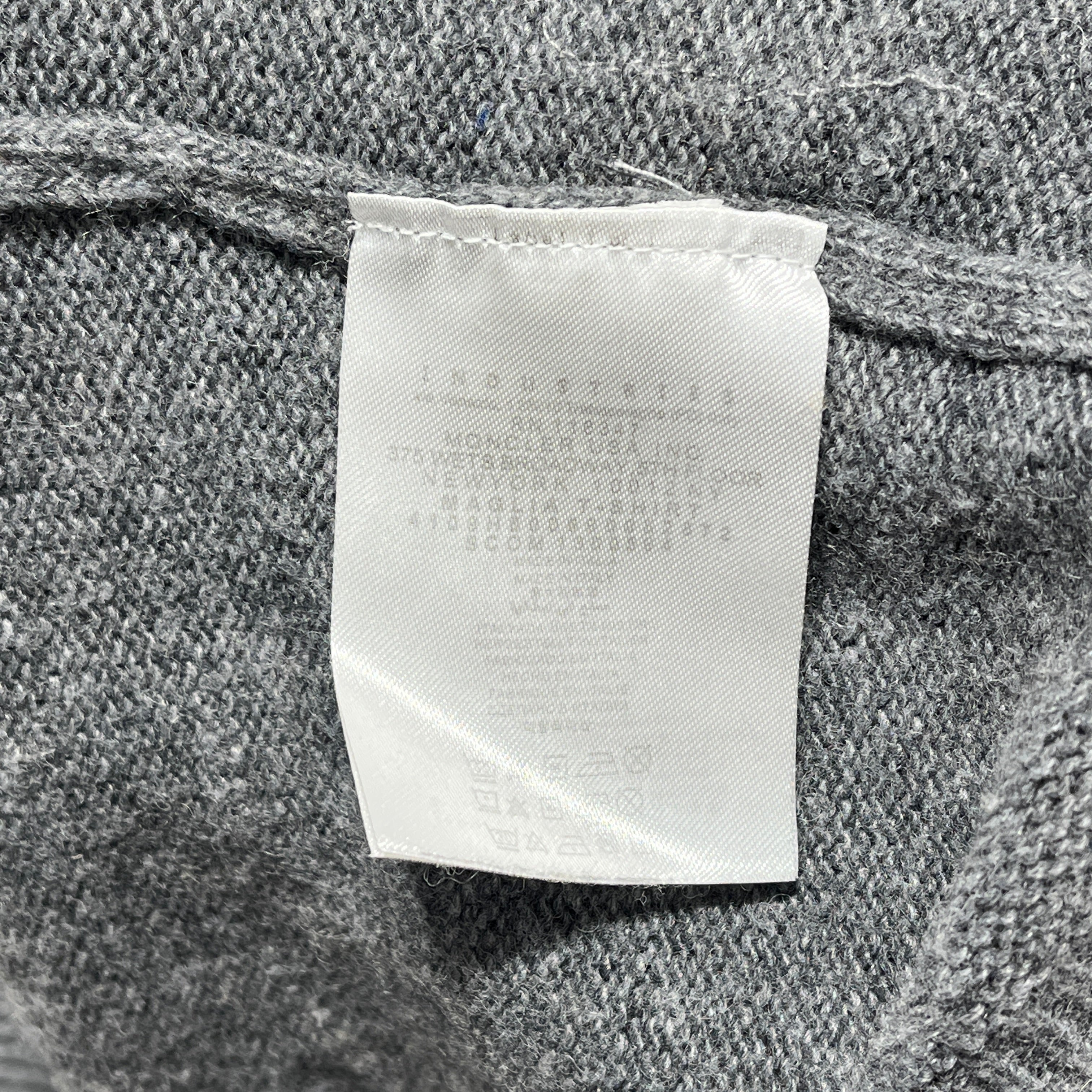 MONCLER/Sweater/L/Wool/GRY/print knit sweater view 4