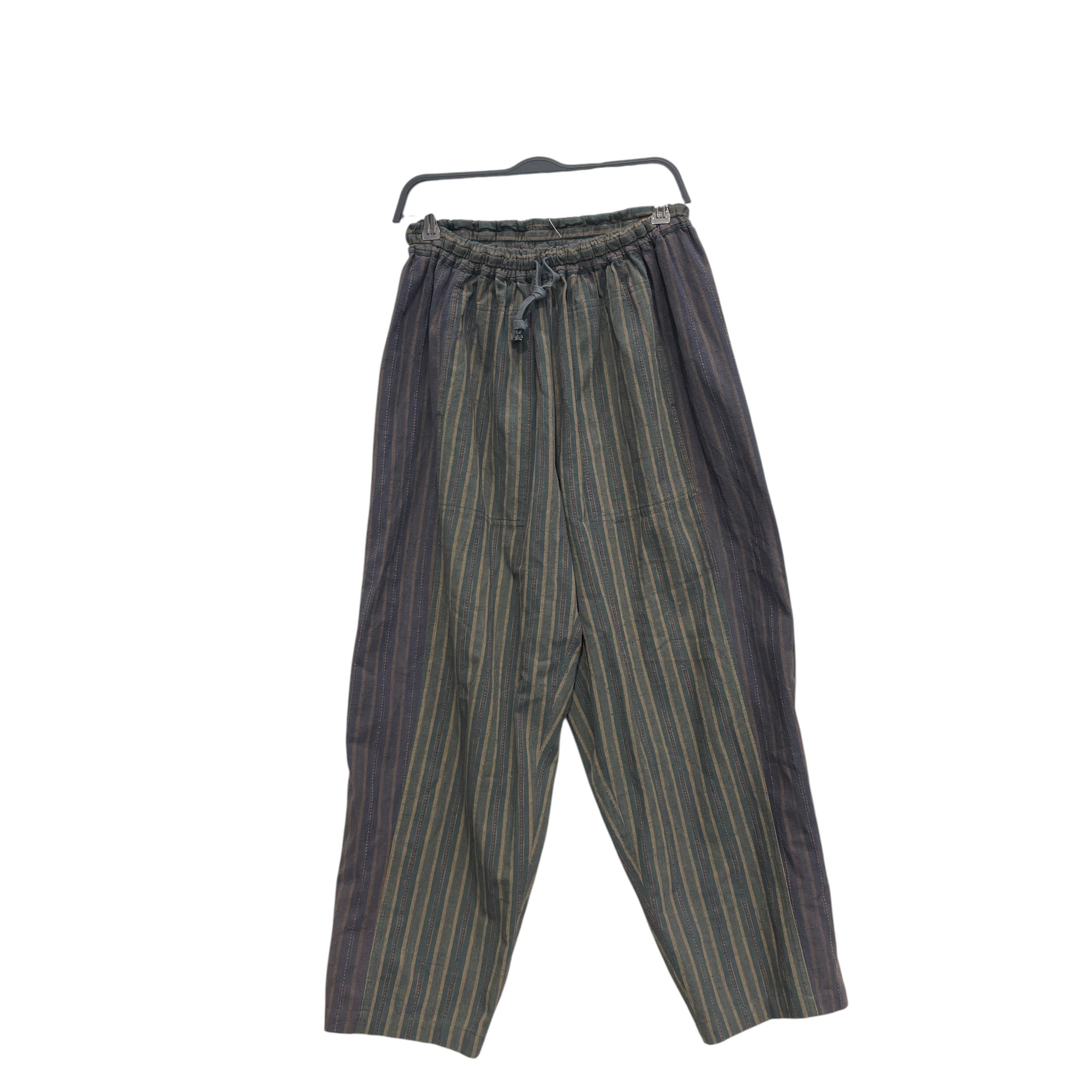 ISSEY MIYAKE/Pants/M/Cotton/MLT/Stripe/PLANTATION RED/GRN/BLU view 1