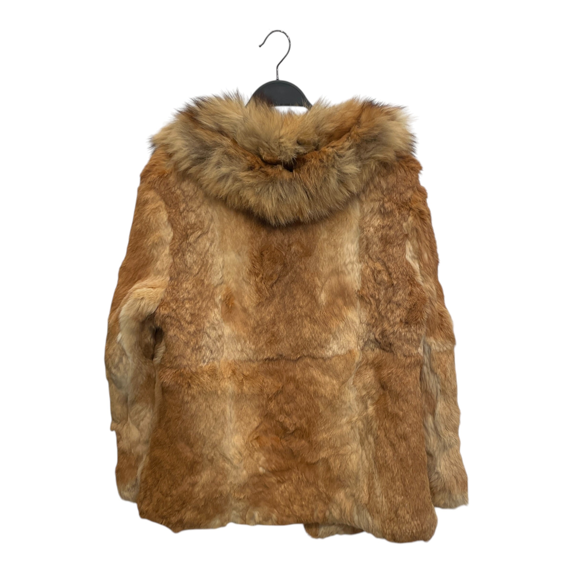 Vintage/Coat/FREE/Fur/BEG/VINTAGE BEG RABBIT FUR COAT view 2
