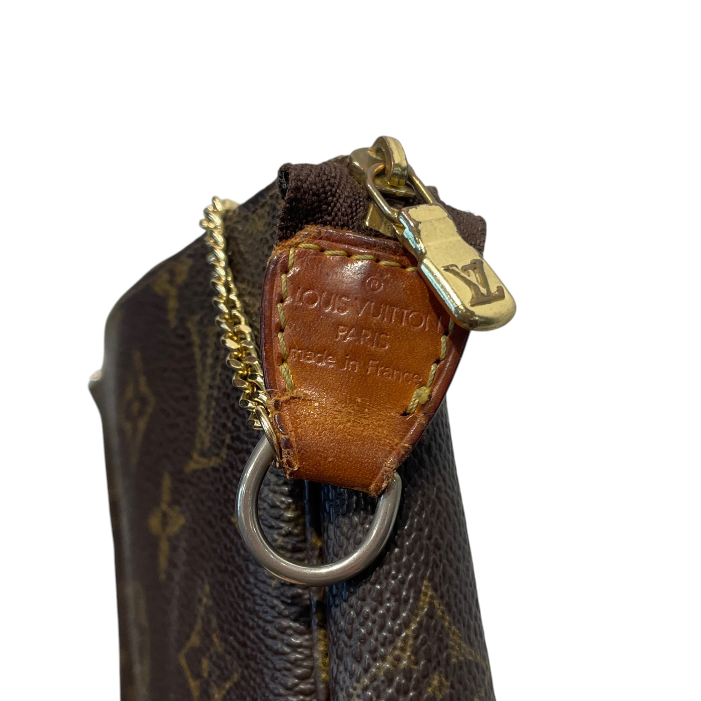 LOUIS VUITTON/Bag/Monogram/Leather/BRW/POCHETTE view 8