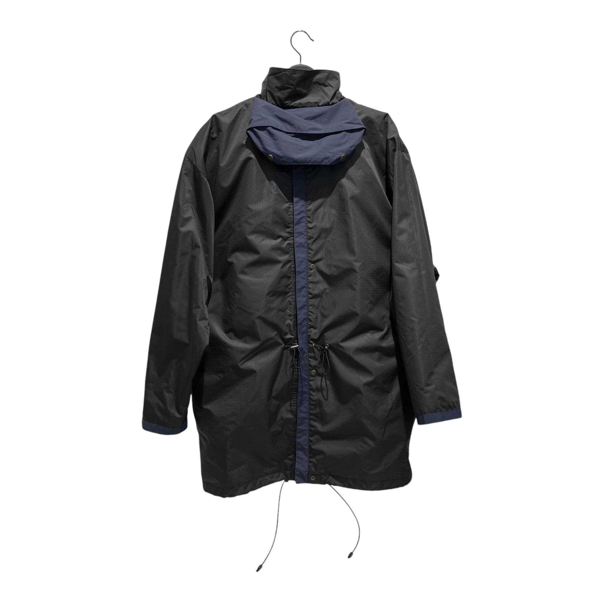 BALENCIAGA/Jacket/38/BLK/REVERSIBLE DENIM VEST/NYLON view 2