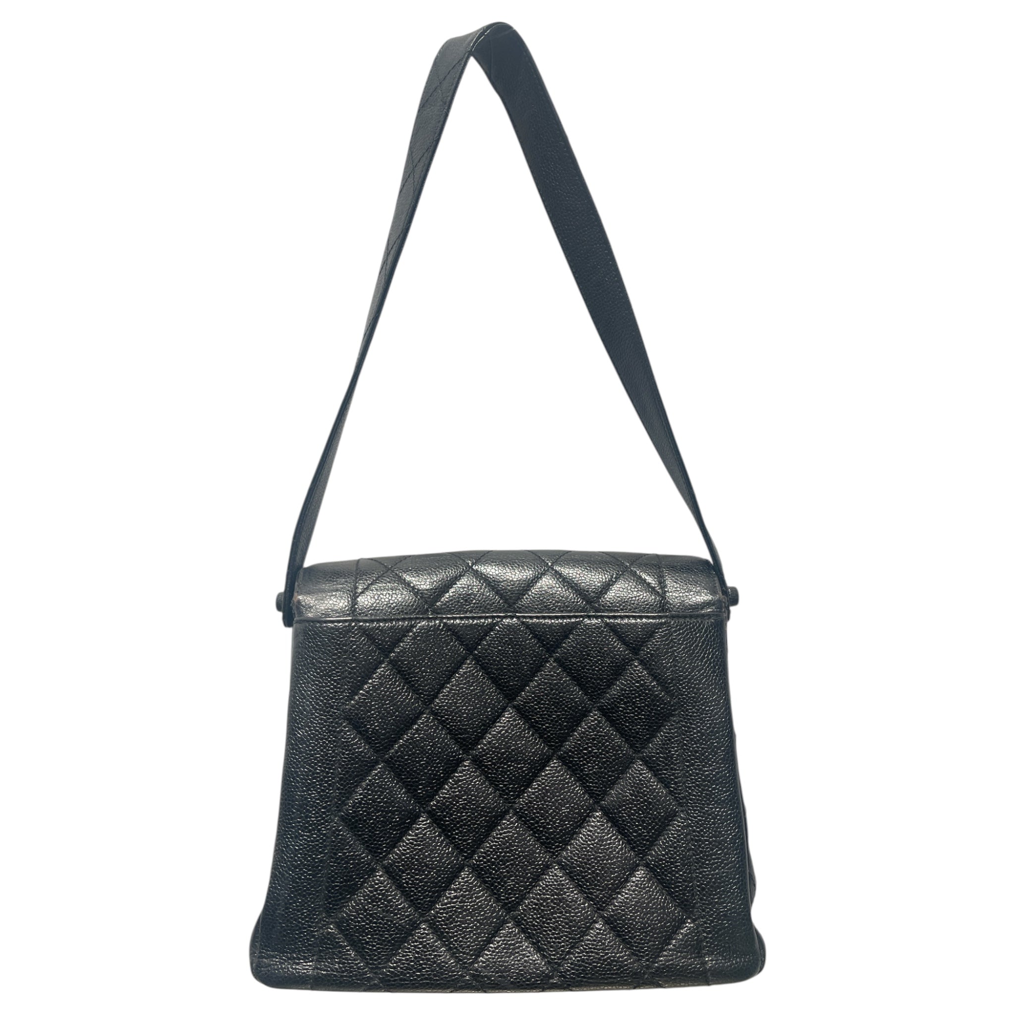 CHANEL/Bag/Leather/BLK/Caviar Quilted Shoulder Bag view 2
