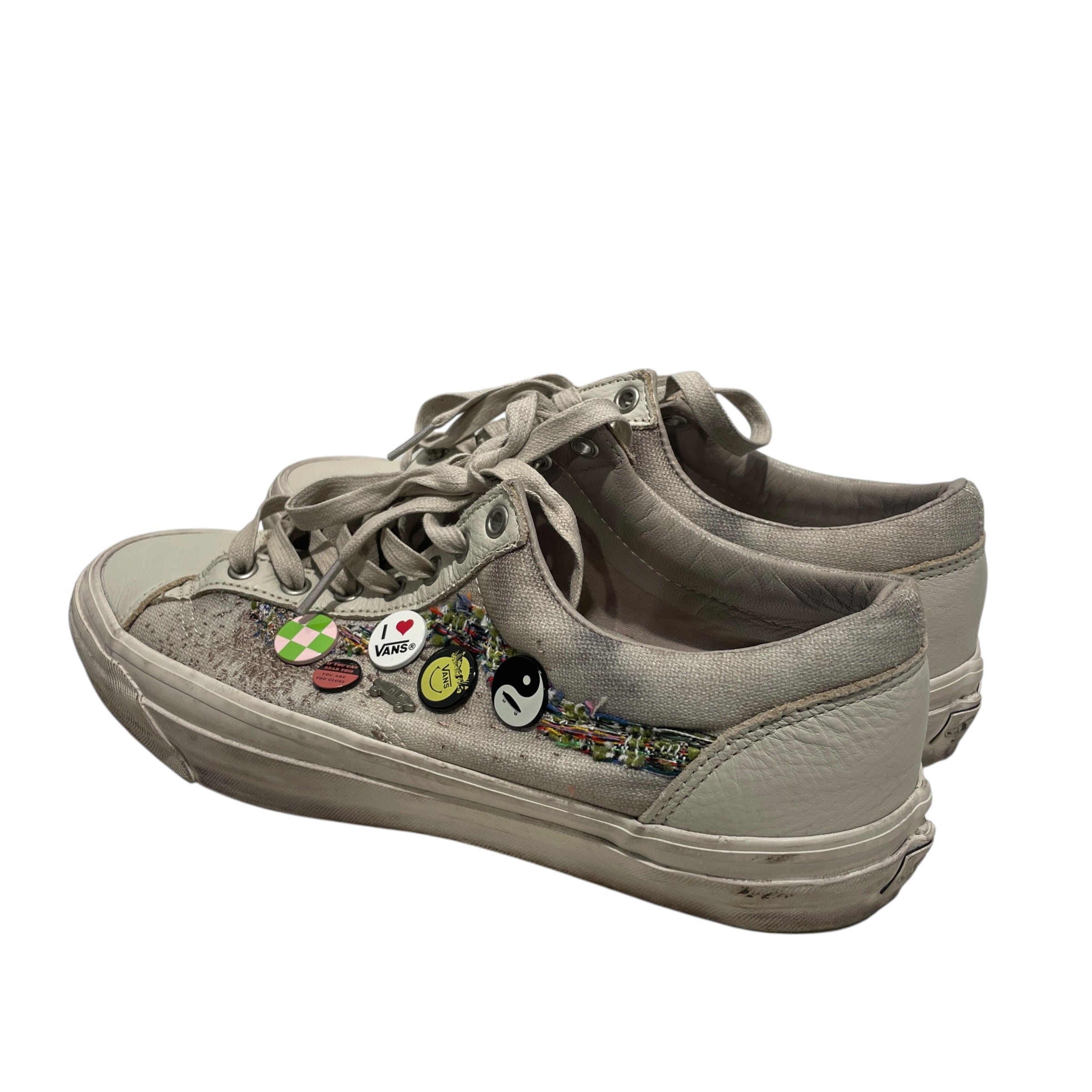 VANS/Low-Sneakers/US 11.5/Acrylic/GRY/old skool 36 lx oatmeal view 2