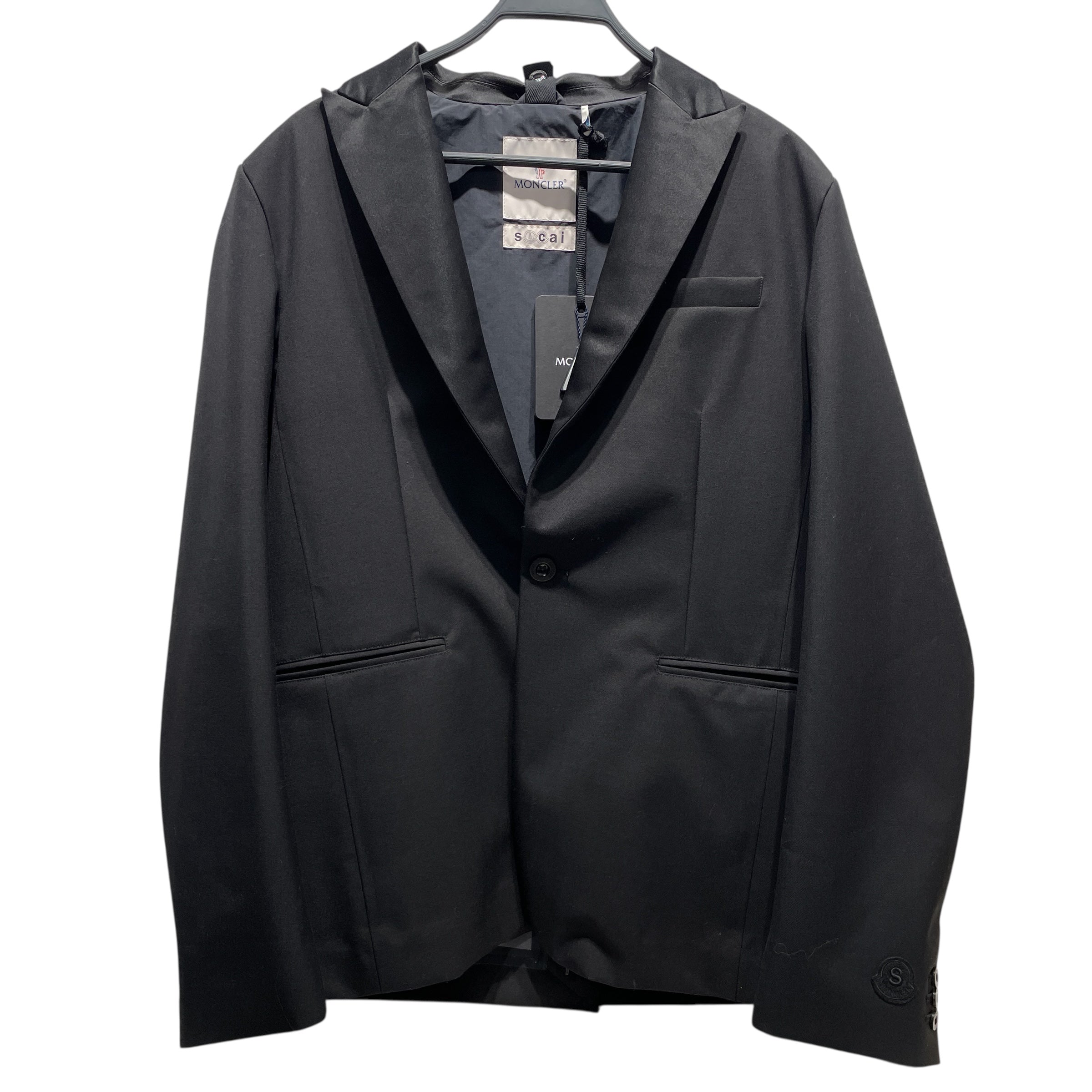 MONCLER/Sacai/Blouson/L/Cotton/BLK/ view 1