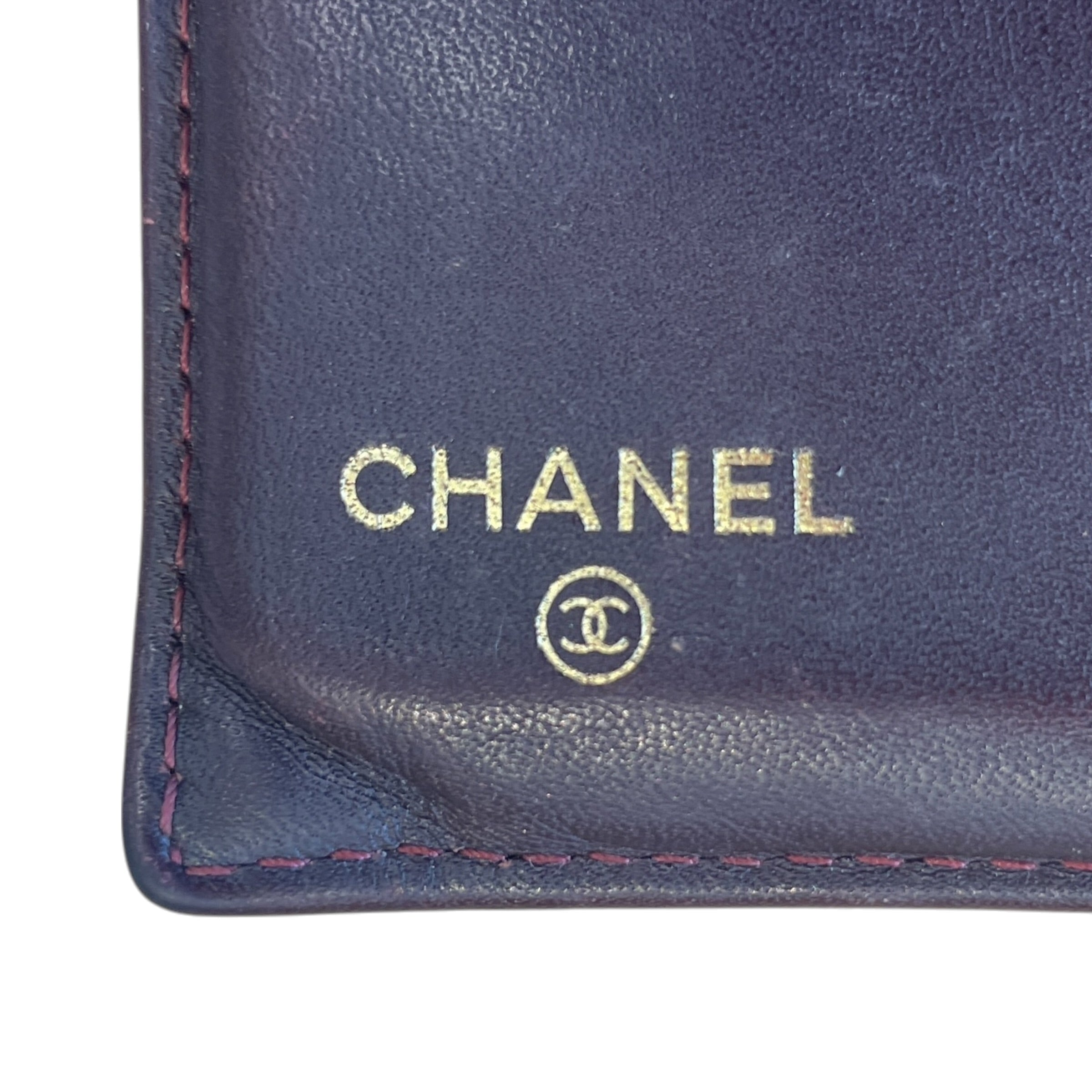 CHANEL/Bifold Wallet/Lambskin/BLK/CC LAMBSKIN QUILTED WALLET view 5