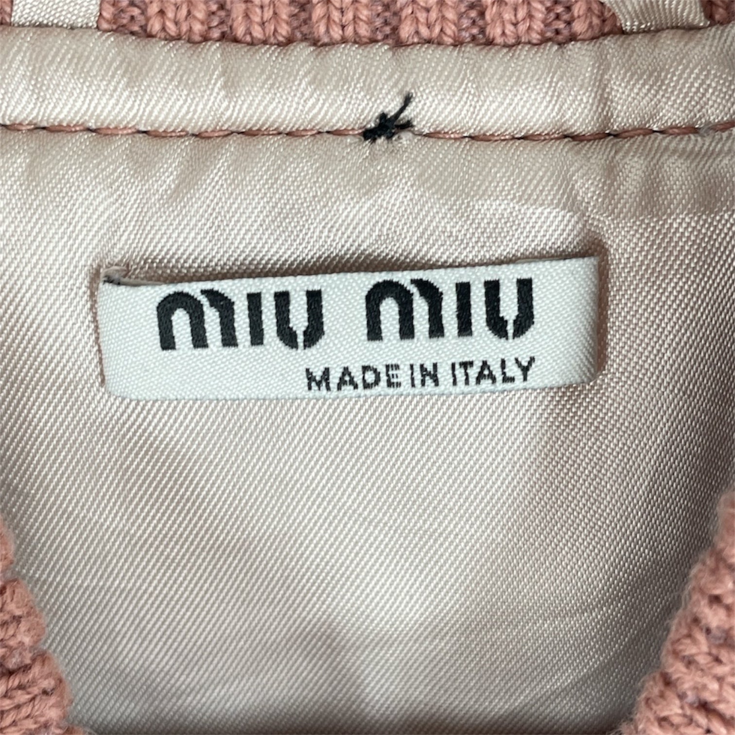 MIU MIU/Jacket/38/PNK/bomber view 3