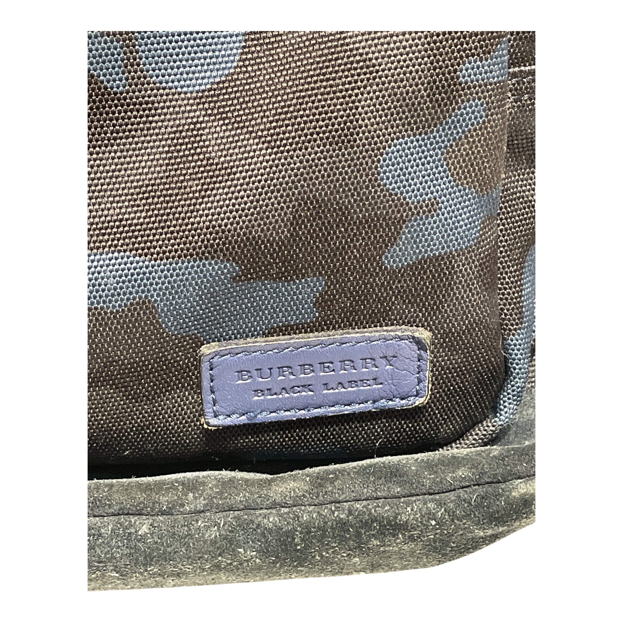 BURBERRY BLACK LABEL/Backpack/Camouflage/BLU/BLUE CAMO BLACK LABEL view 3