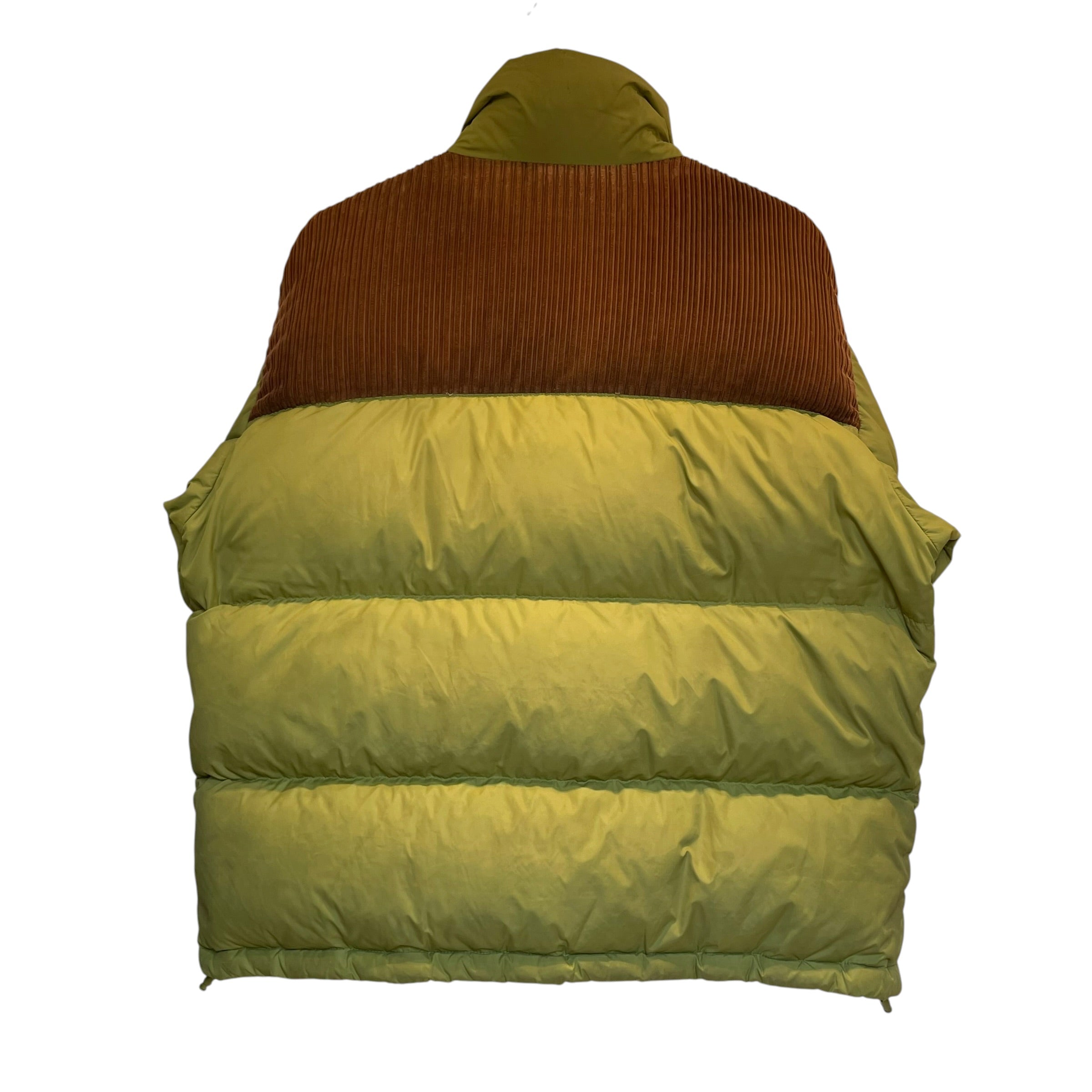 GOLF WANG/Coat/L/Nylon/GRN/olive/mountains/coudoroy view 2