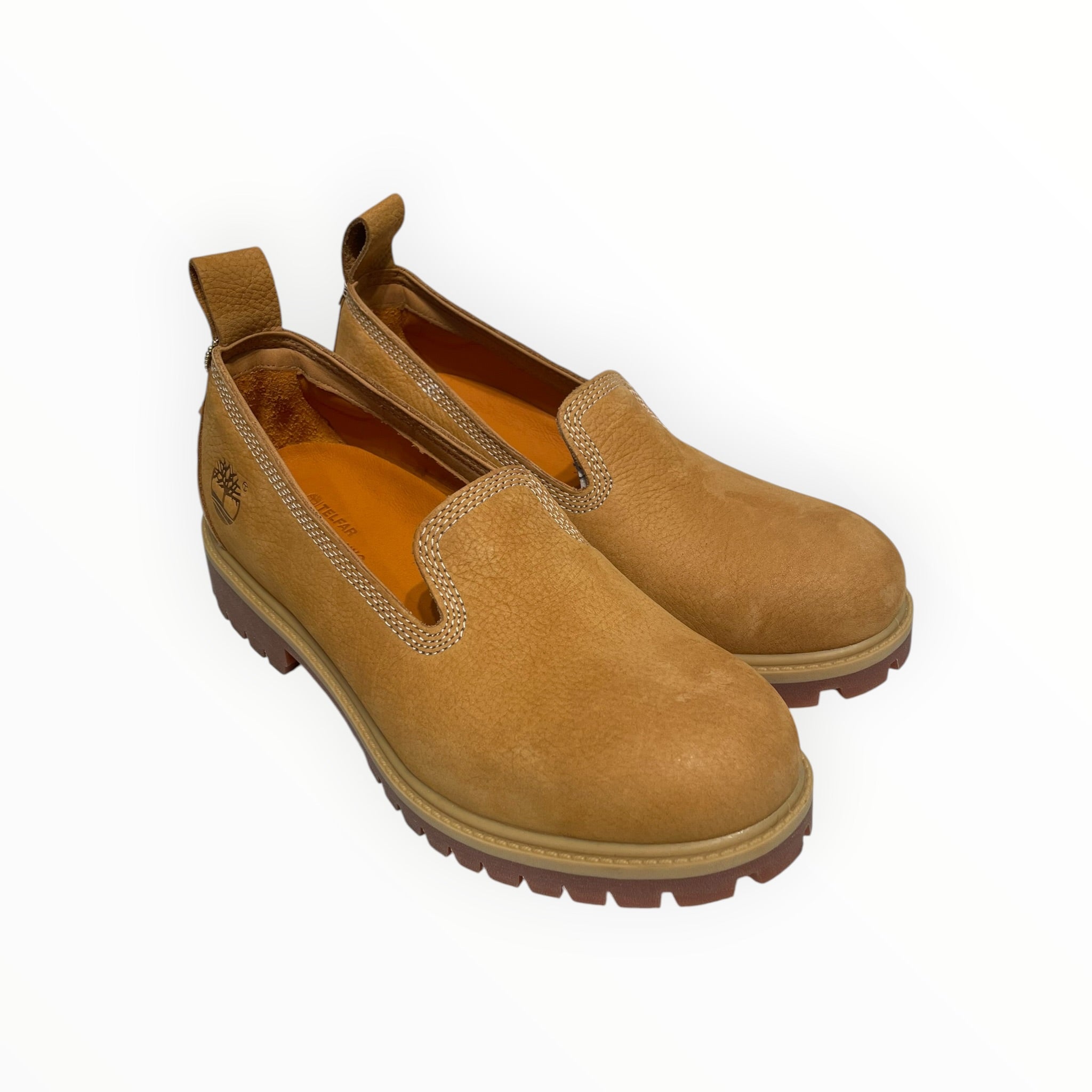 Telfar/Timberland/Low-Sneakers/US 7.5/Suede/BEG/ view 1