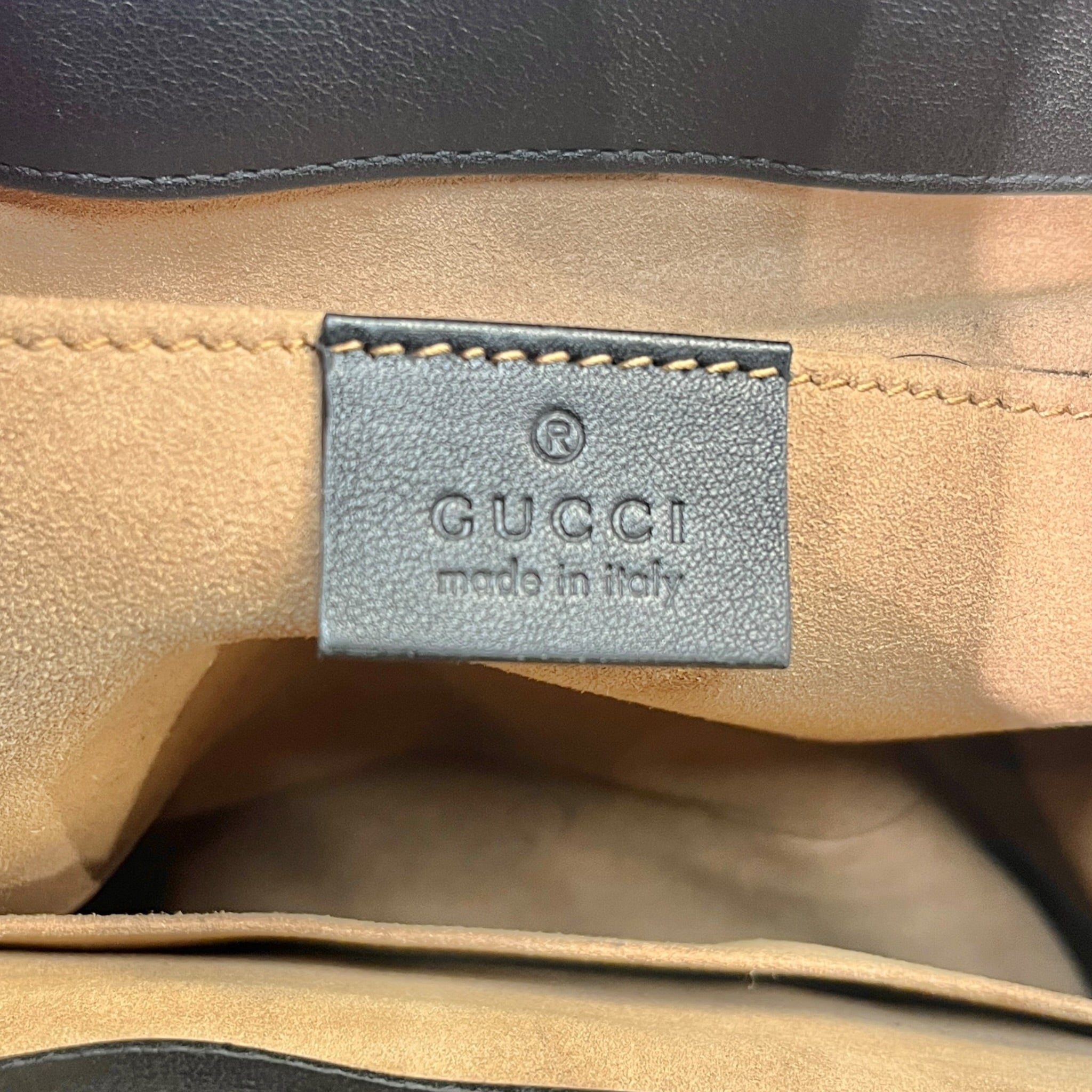 GUCCI/Bag/Monogram/BEG/PADLOCK GG MARMONT SHOULDERBAG view 5
