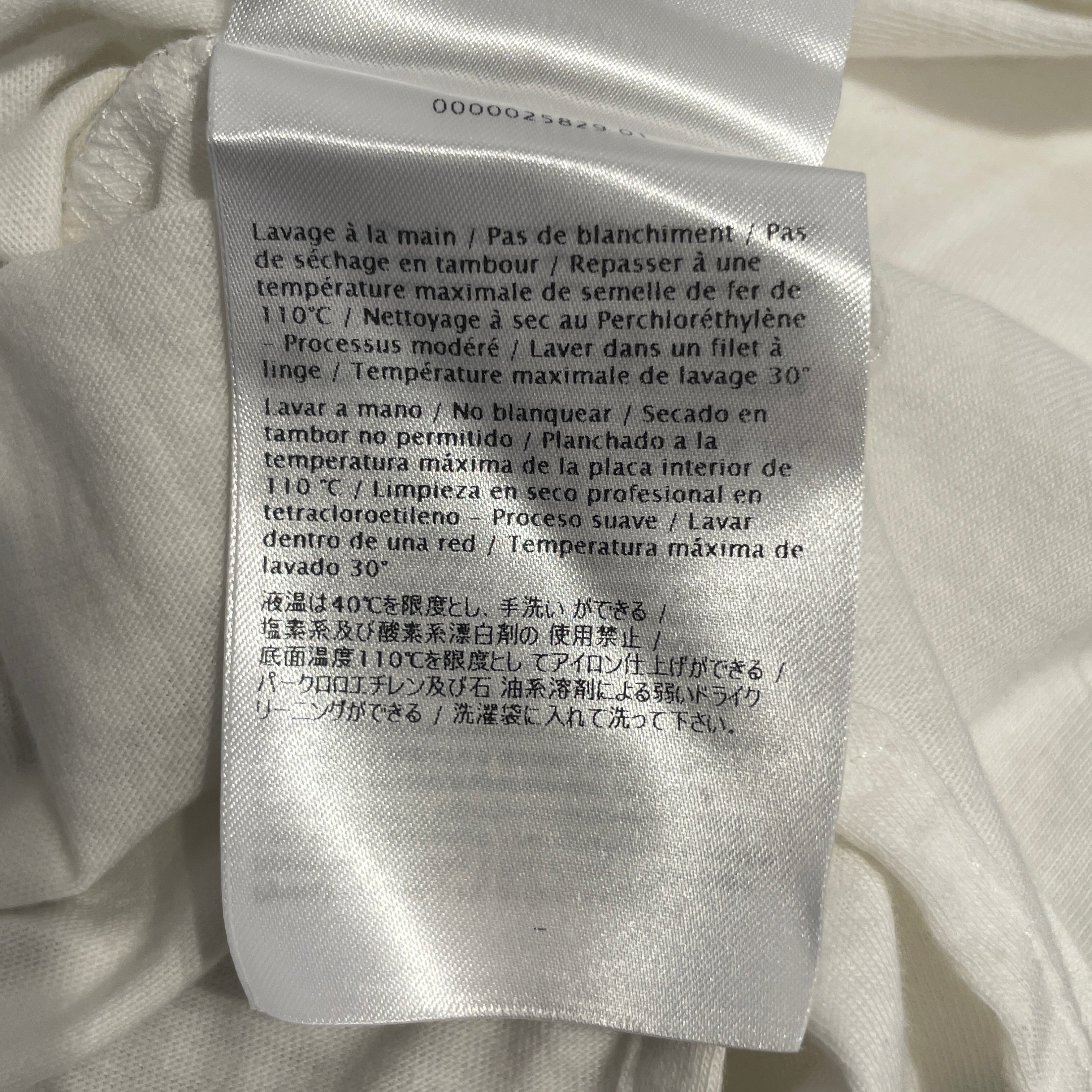 VALENTINO/T-Shirt/L/Cotton/WHT/High Neck/ view 3