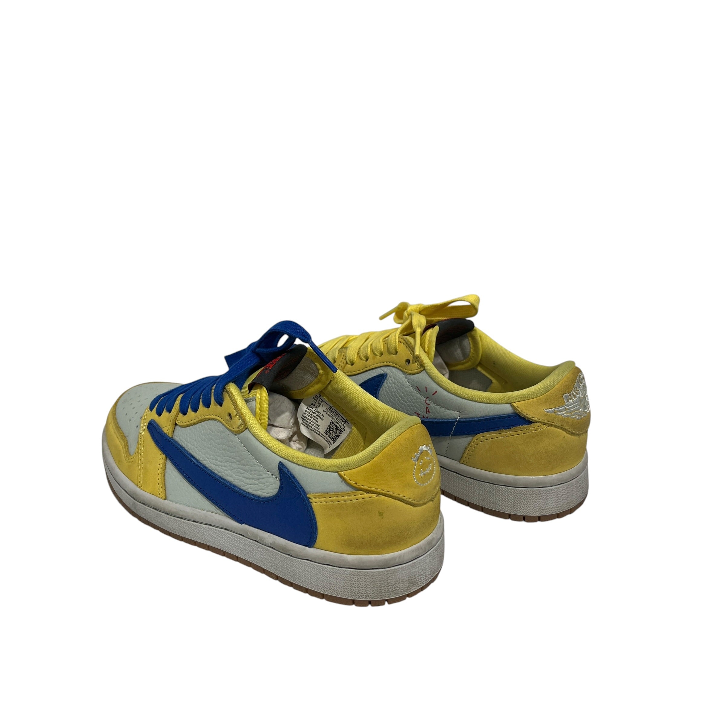 NIKE/CACTUS JACK/Low-Sneakers/US 6/Leather/YEL/Canary Jordan 1 view 2