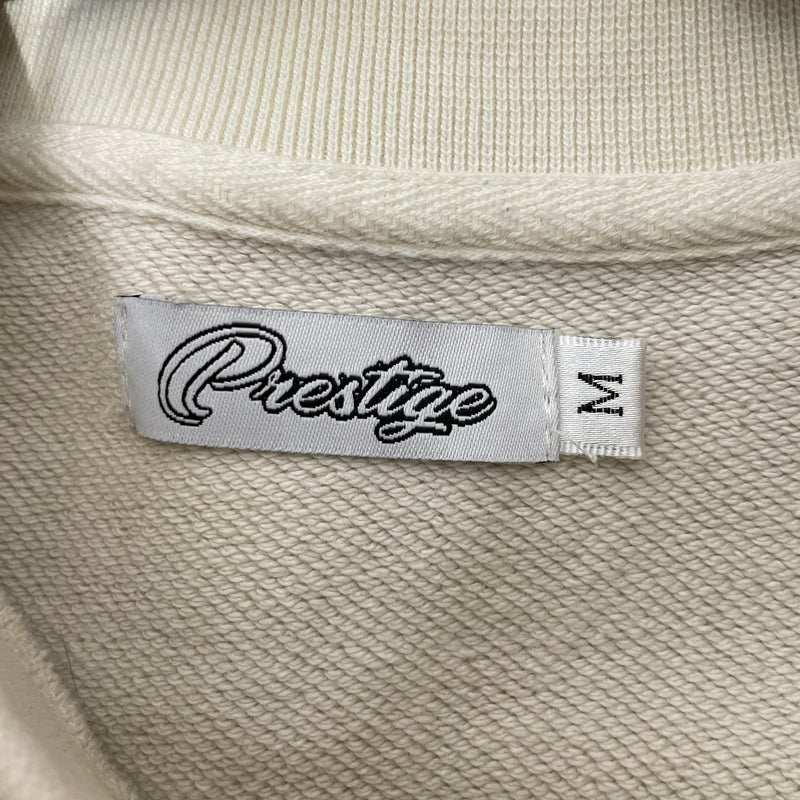 Prestige/SS Shirt/L/Cotton/WHT/All Over Print/