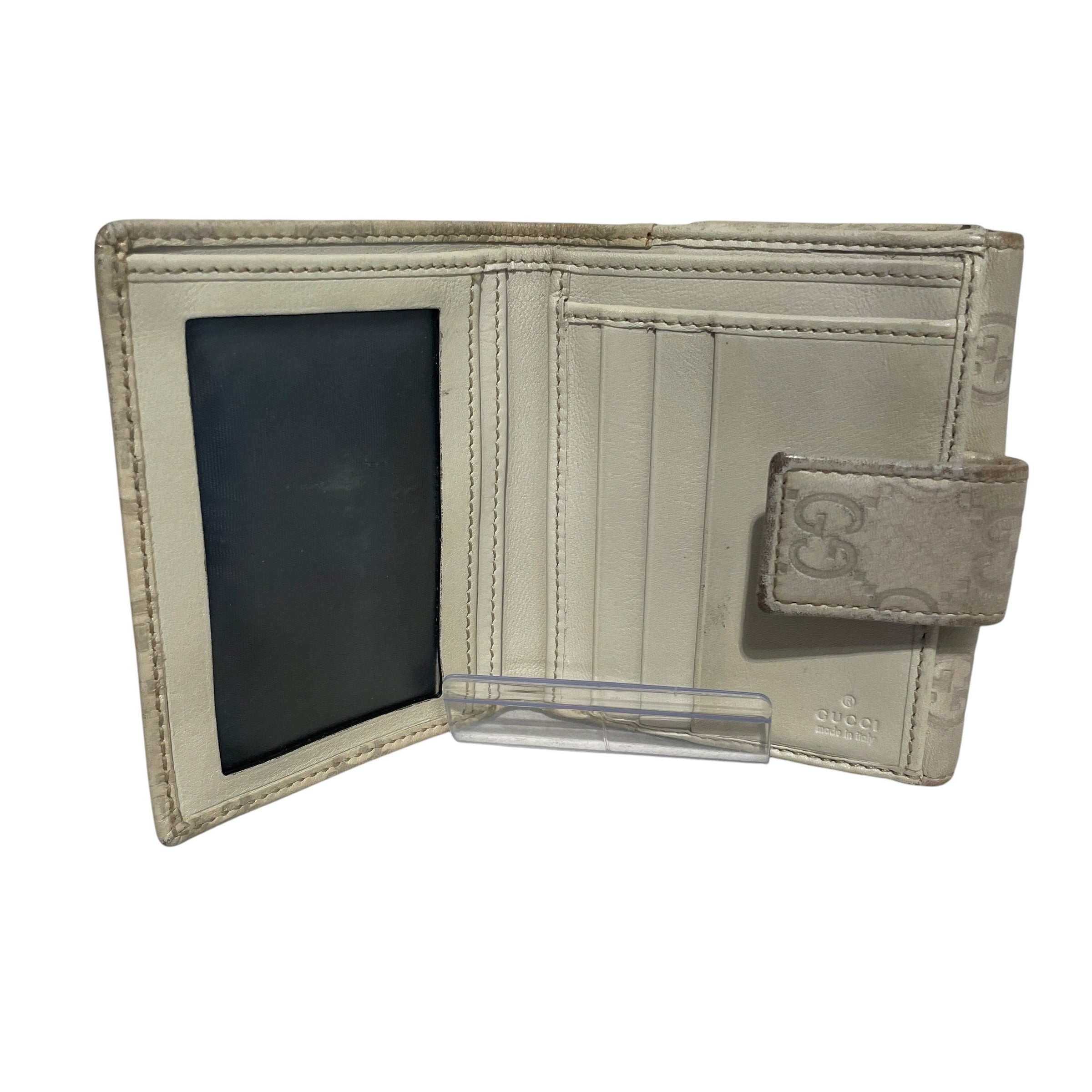 GUCCI/Wallet/Monogram/Leather/GRY/Lovely Heart Wallet view 5