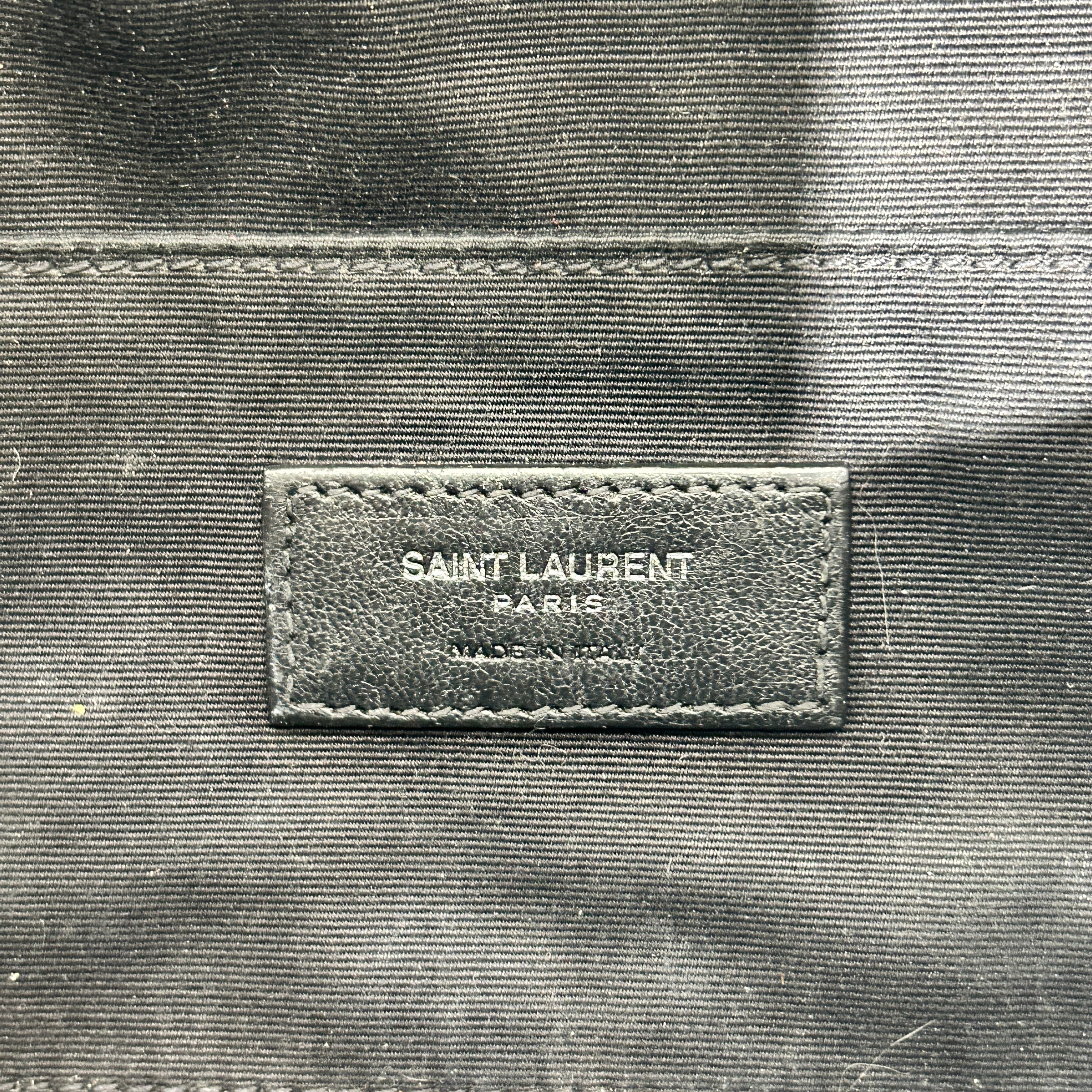 SAINT LAURENT/Bag/Animal Pattern/Leather/BLK/Belt Bag view 3