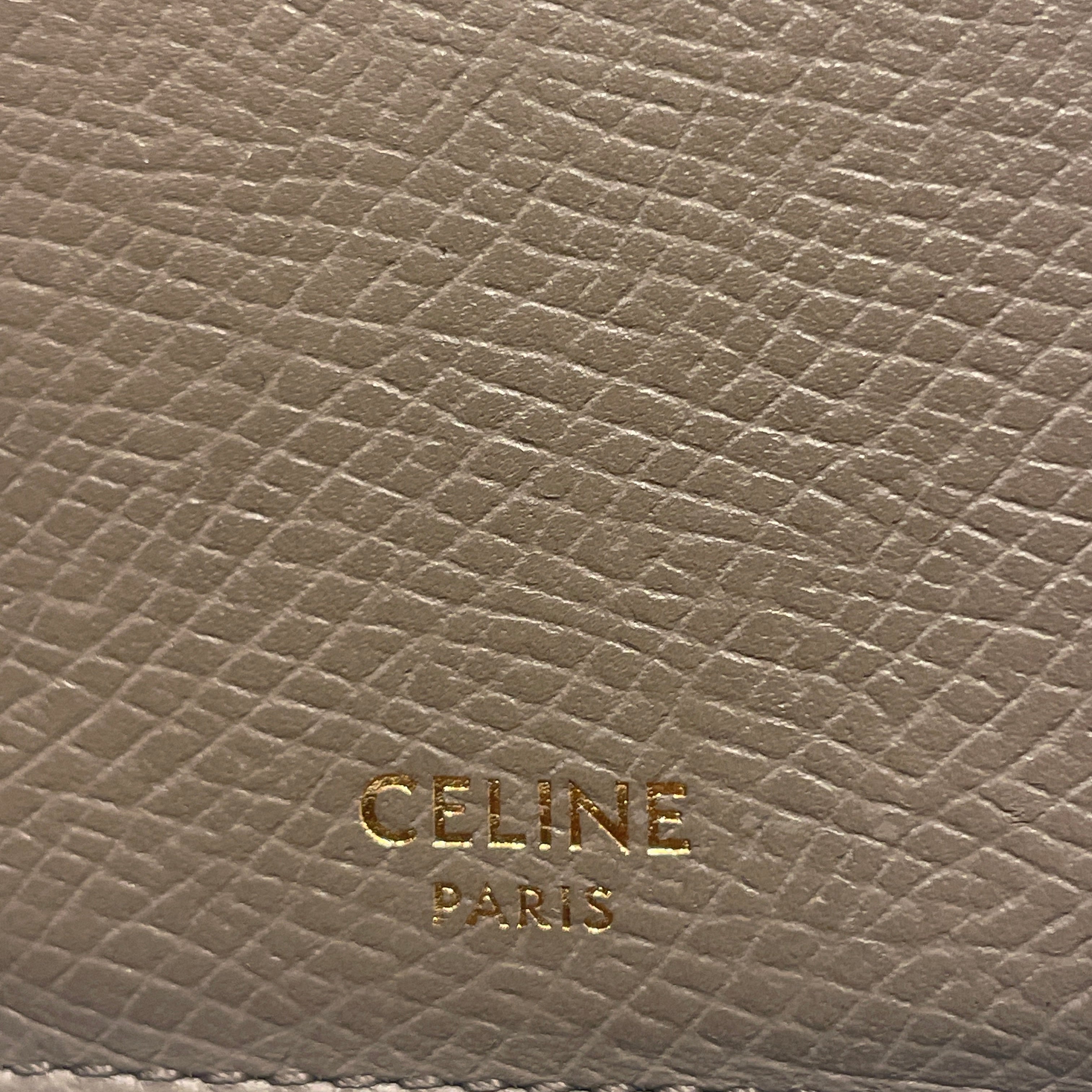 CELINE/Wallet/Leather/KHK/ view 3