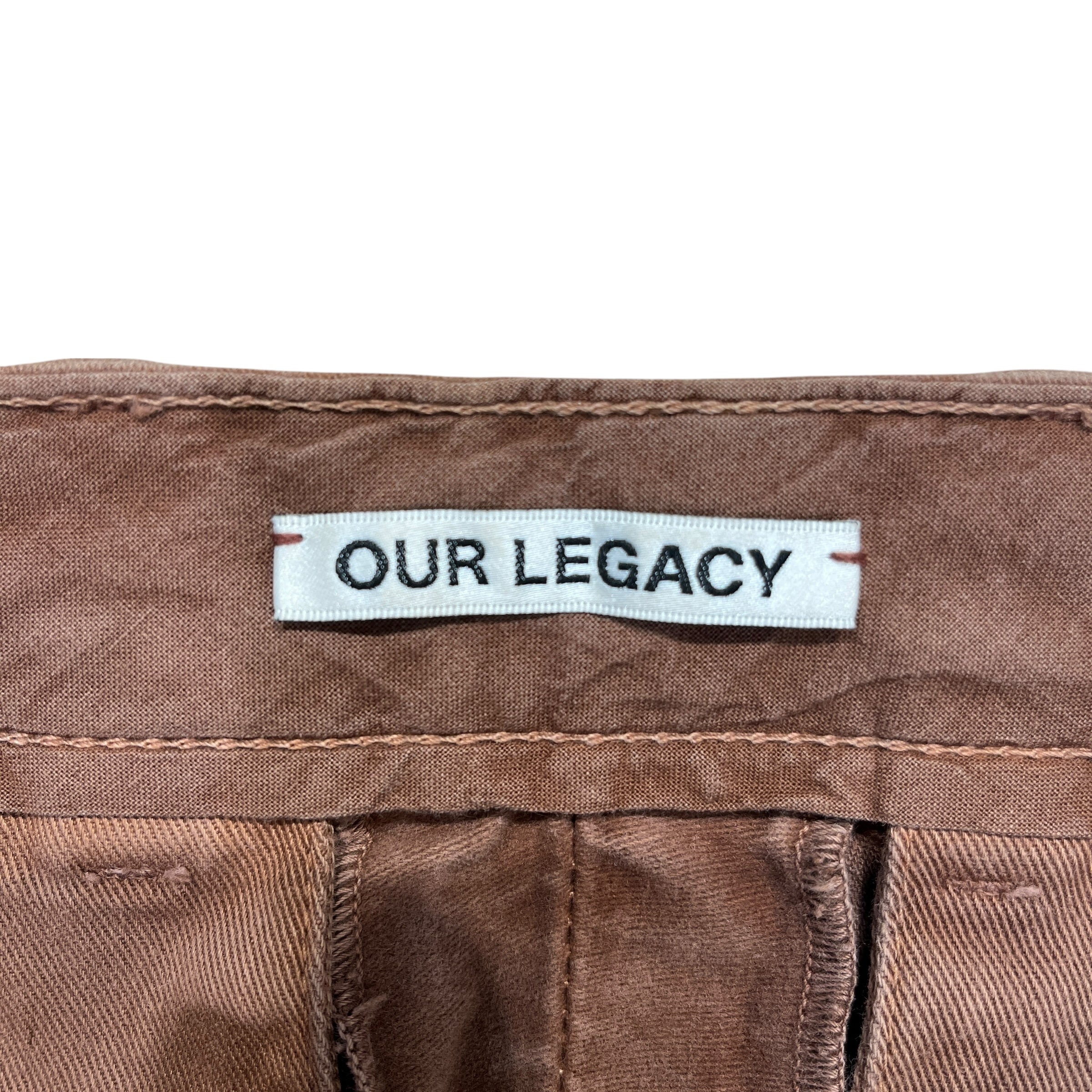 OUR LEGACY/Slacks/52/Cotton/CML/ view 3
