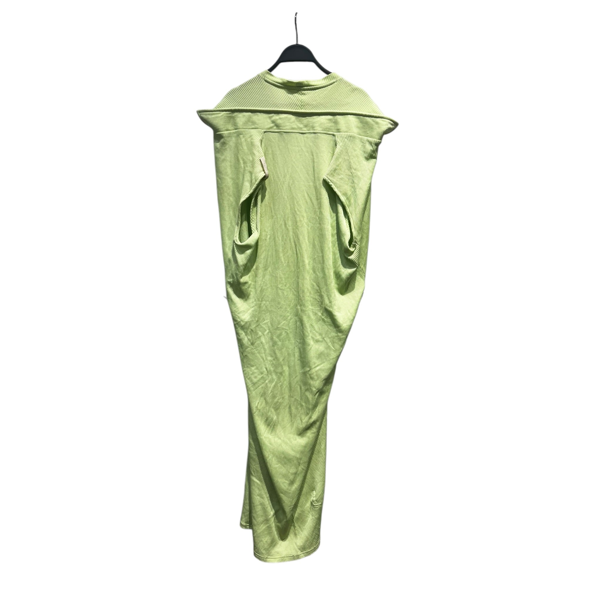 Y/PROJECT/SL Dress/38/Silk/GRN/SLVR RING-WAIST/SLEV OVRLAP view 2