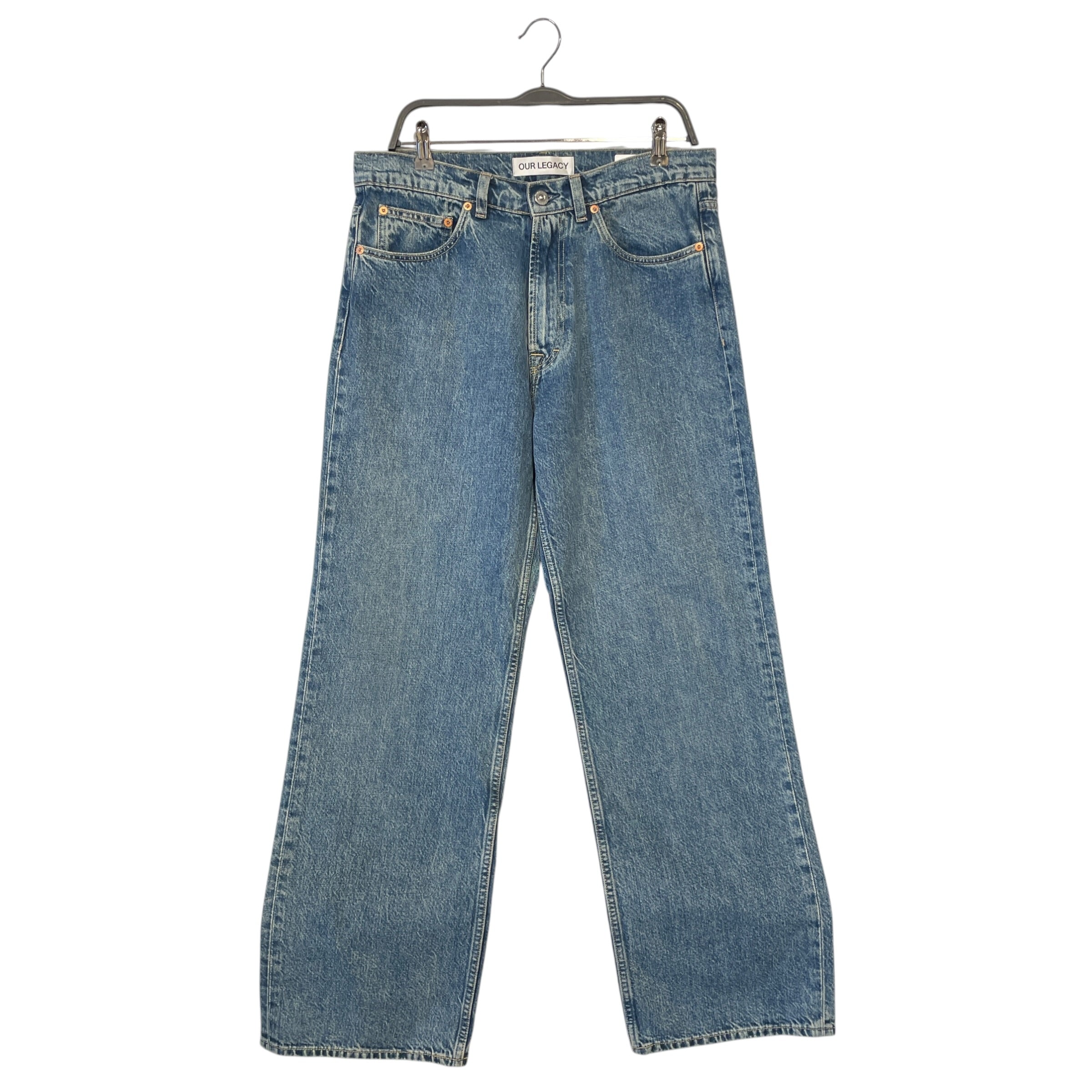 OUR LEGACY/Pants/31/Denim/BLU/THIRD CUT BLUE DENIM view 1