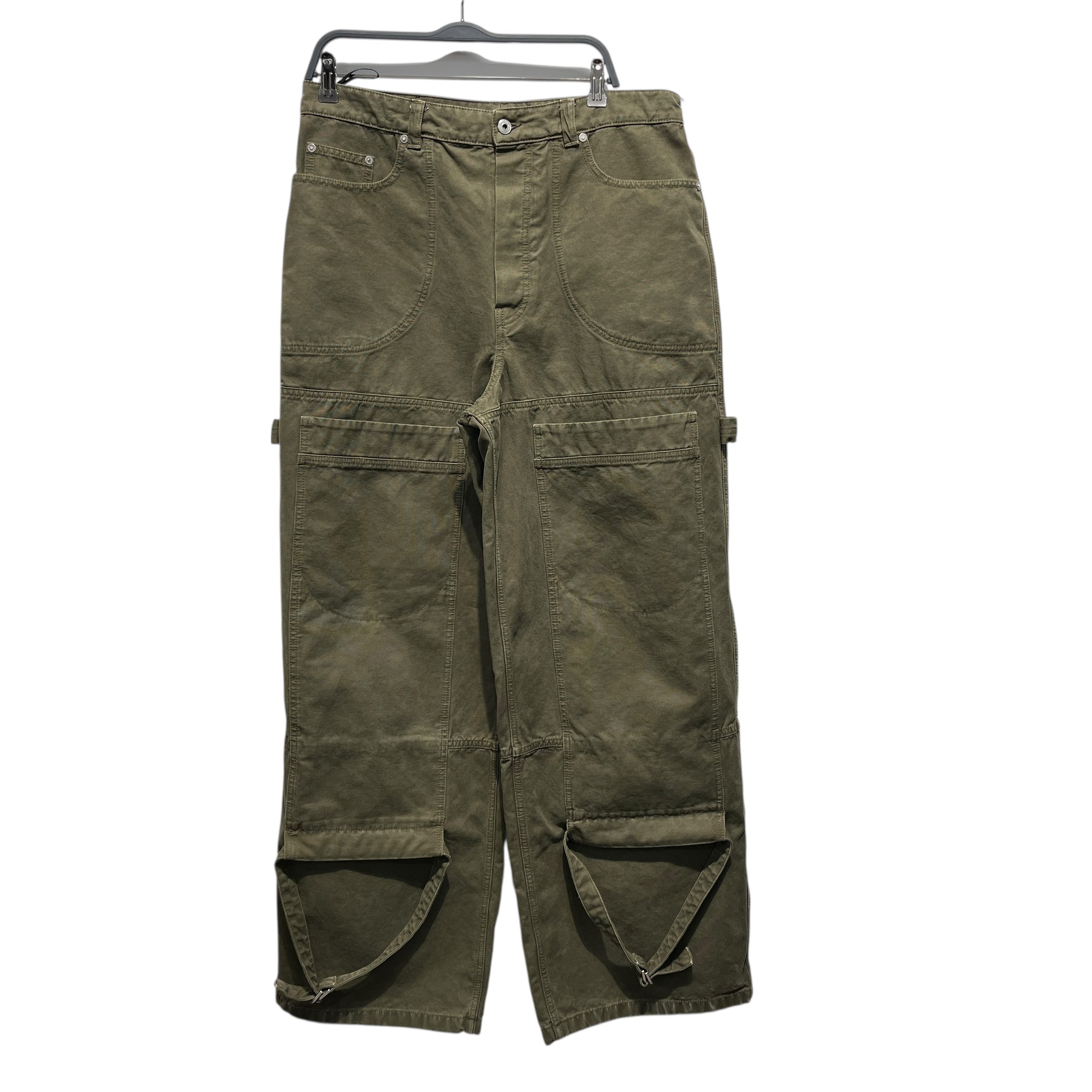 OFF-WHITE/Carpenter Pants/34/Cotton/GRN/ view 1