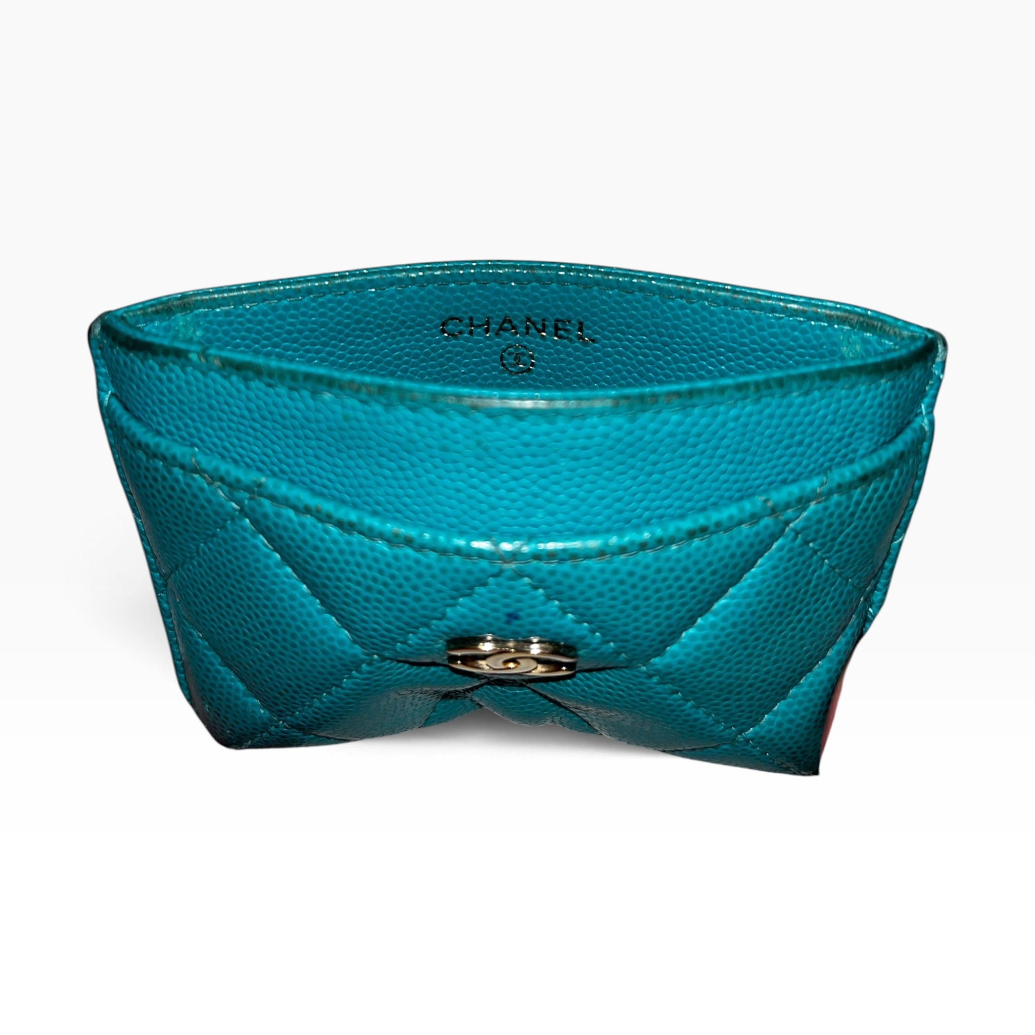 CHANEL/Wallet/GRN/L's/22937456 view 3