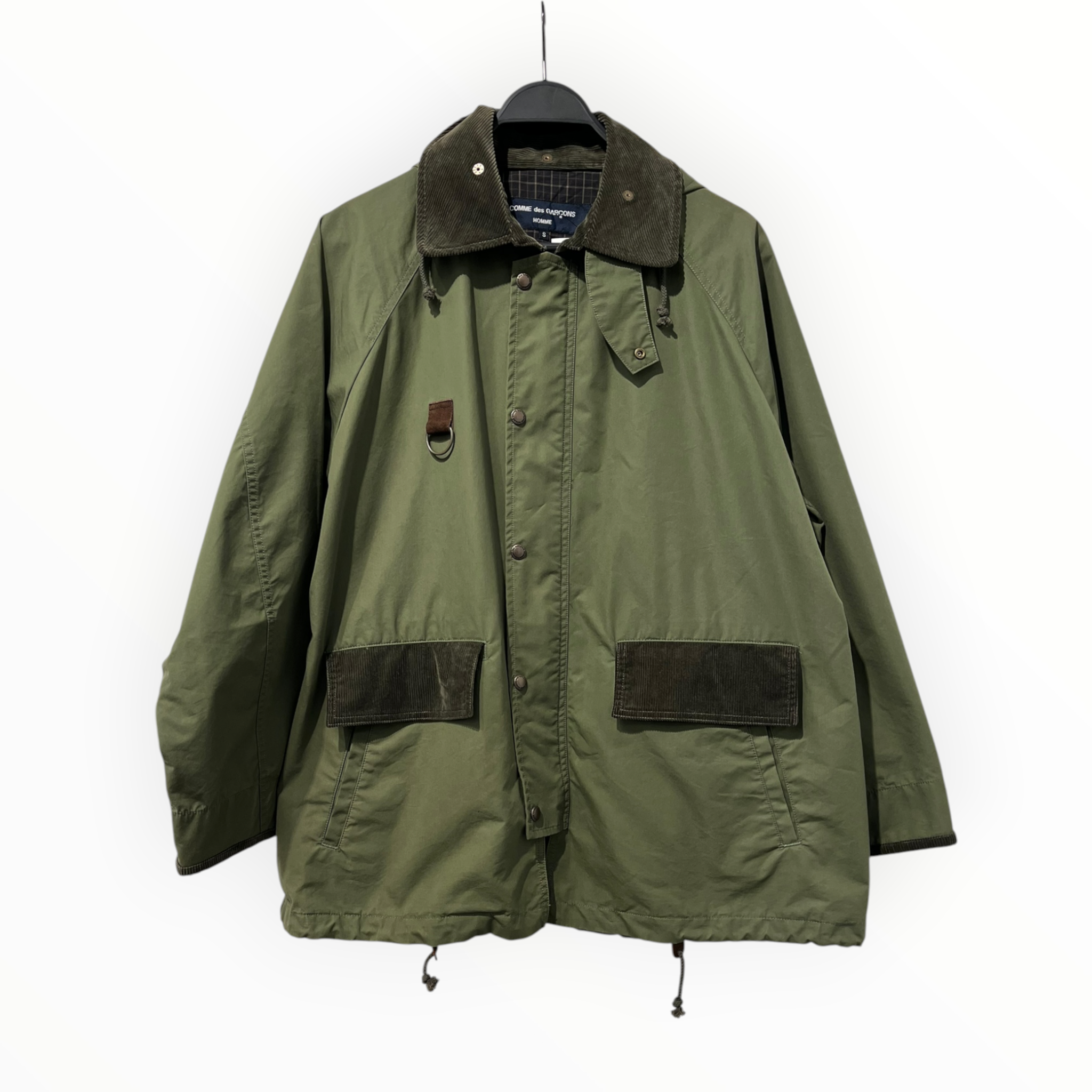 COMME des GARCONS HOMME/Jacket/S/Cotton/GRN/HK-J002 AD2022 ZIP HOOD view 2