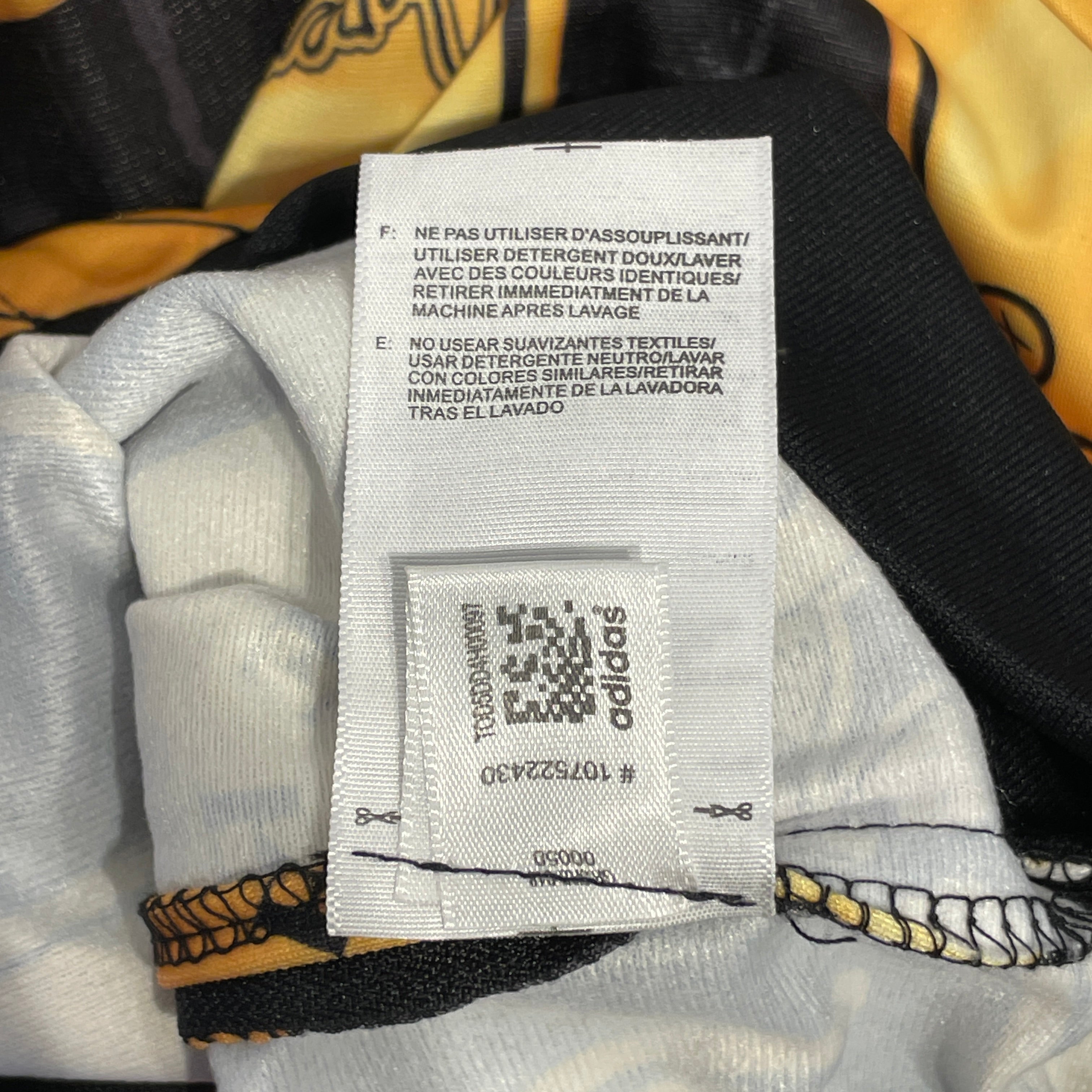 adidas/Jacket/S/Acrylic/MLT/All Over Print/GOLD PLATE view 3