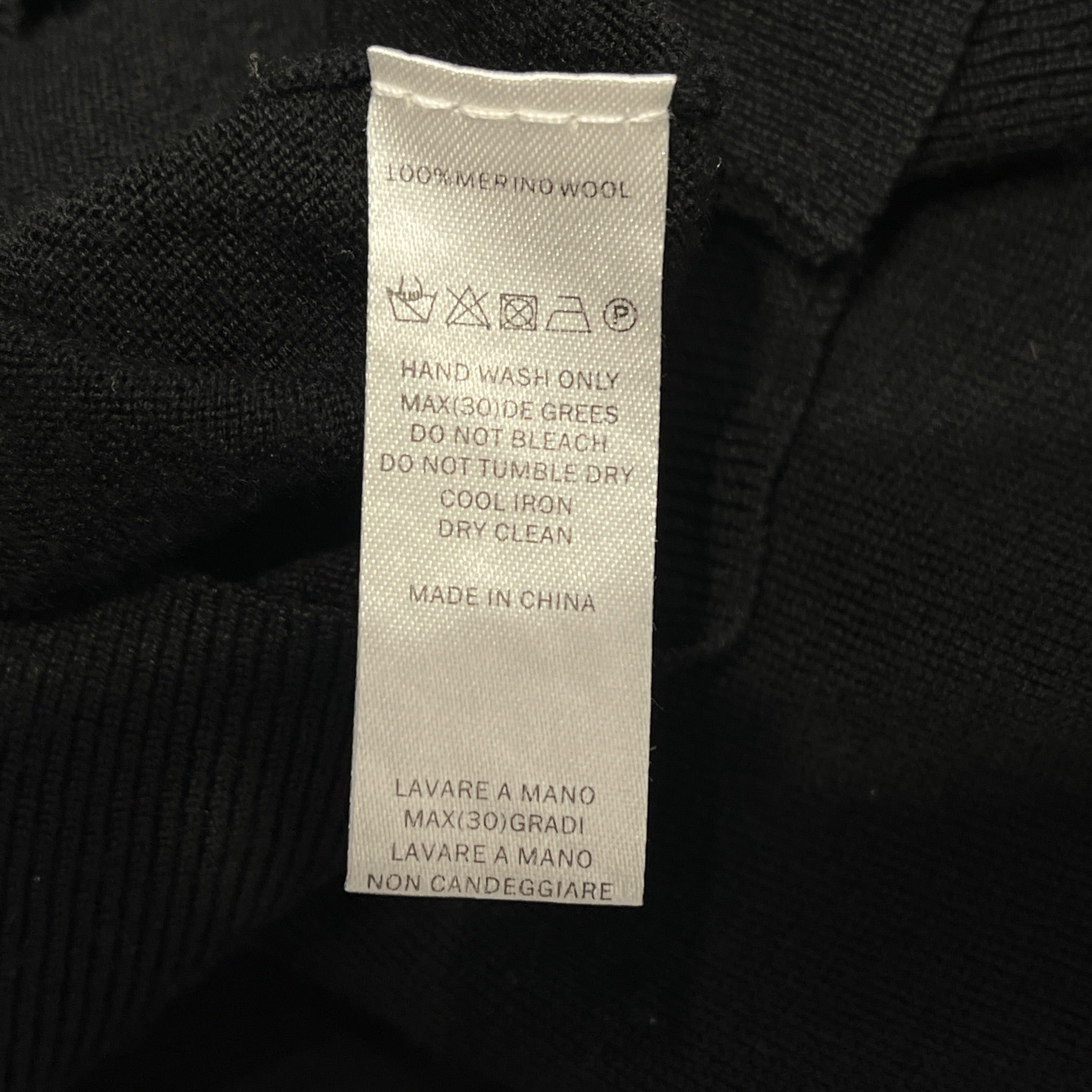Vivienne Westwood RED LABEL/Cardigan/S/Wool/BLK/BUTTON UP/ORB LOGO view 4