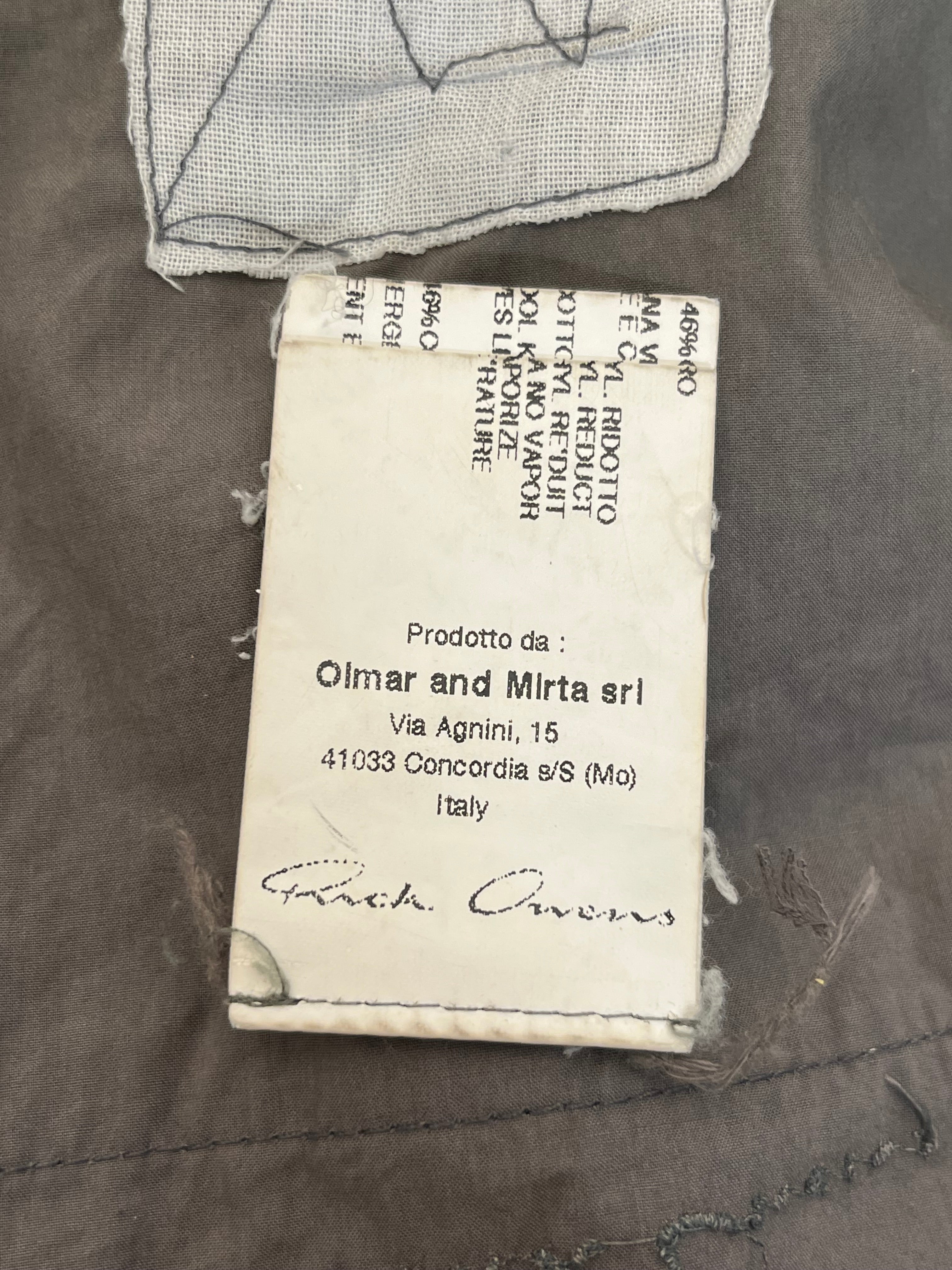 Rick Owens/Jacket/42/Nylon/GRY/ view 4