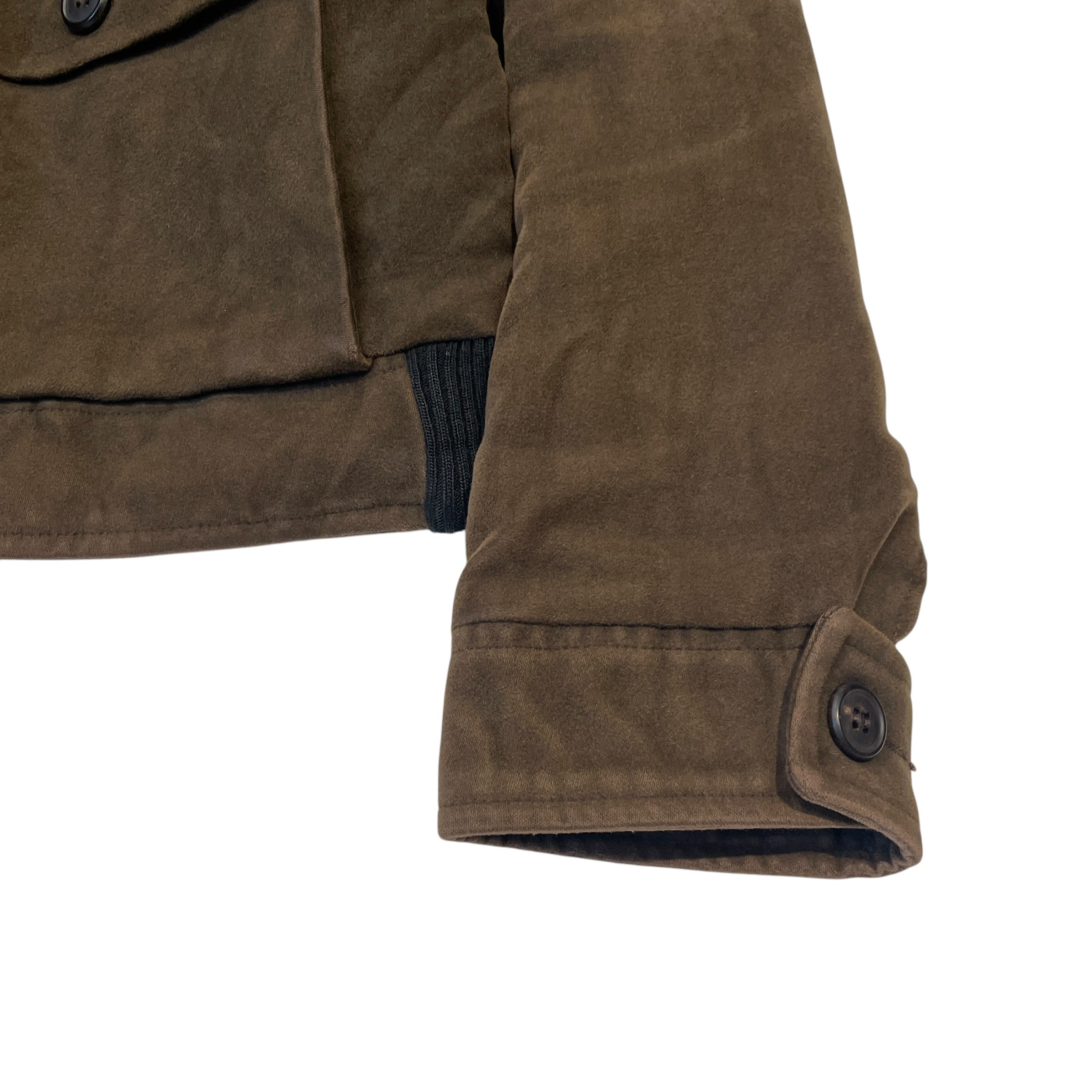 A.P.C./Jacket/S/Suede/BRW/ view 2