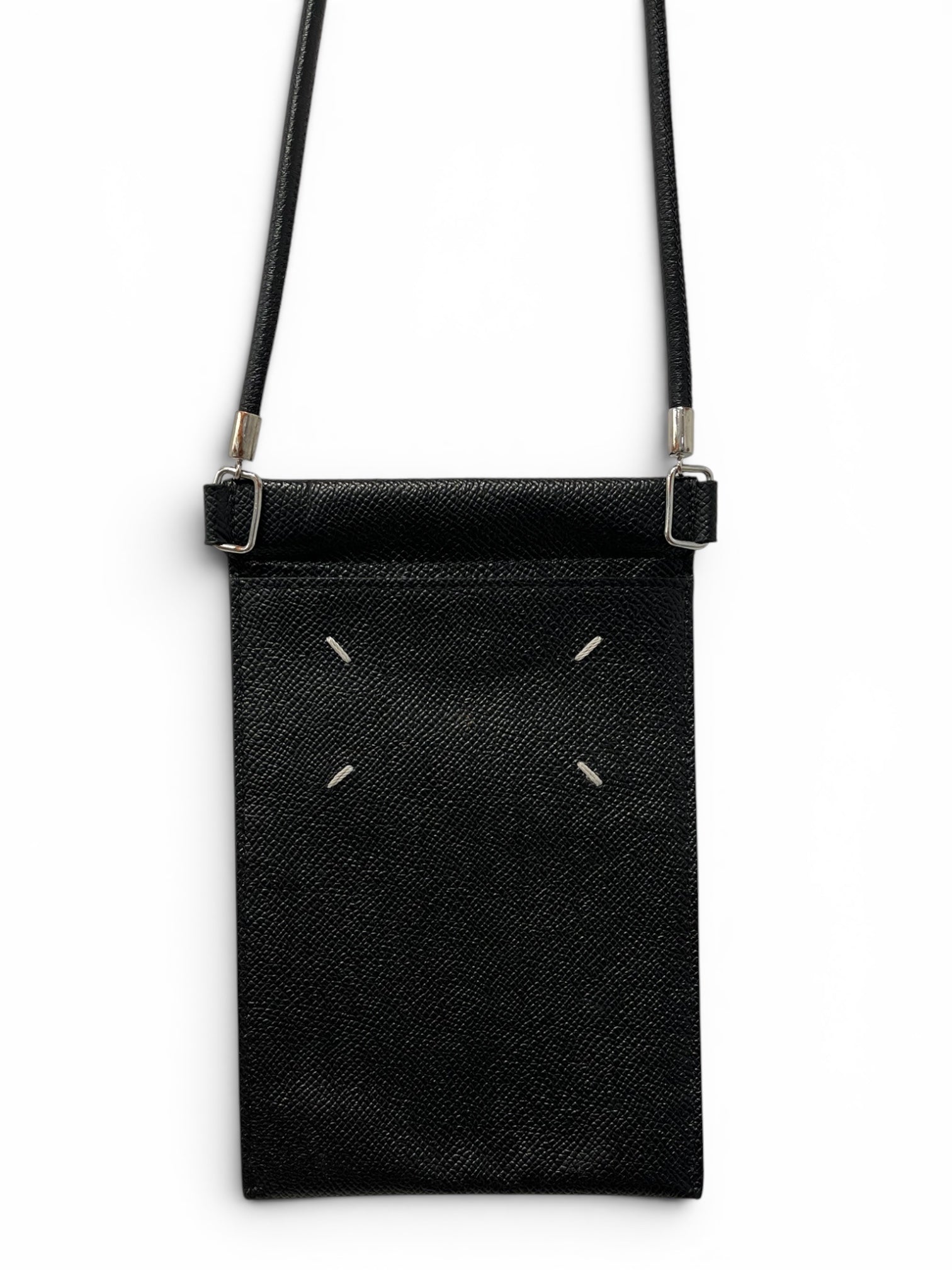 Maison Margiela/Pouch/Leather/BLK/4 Stitch Phone holder view 4