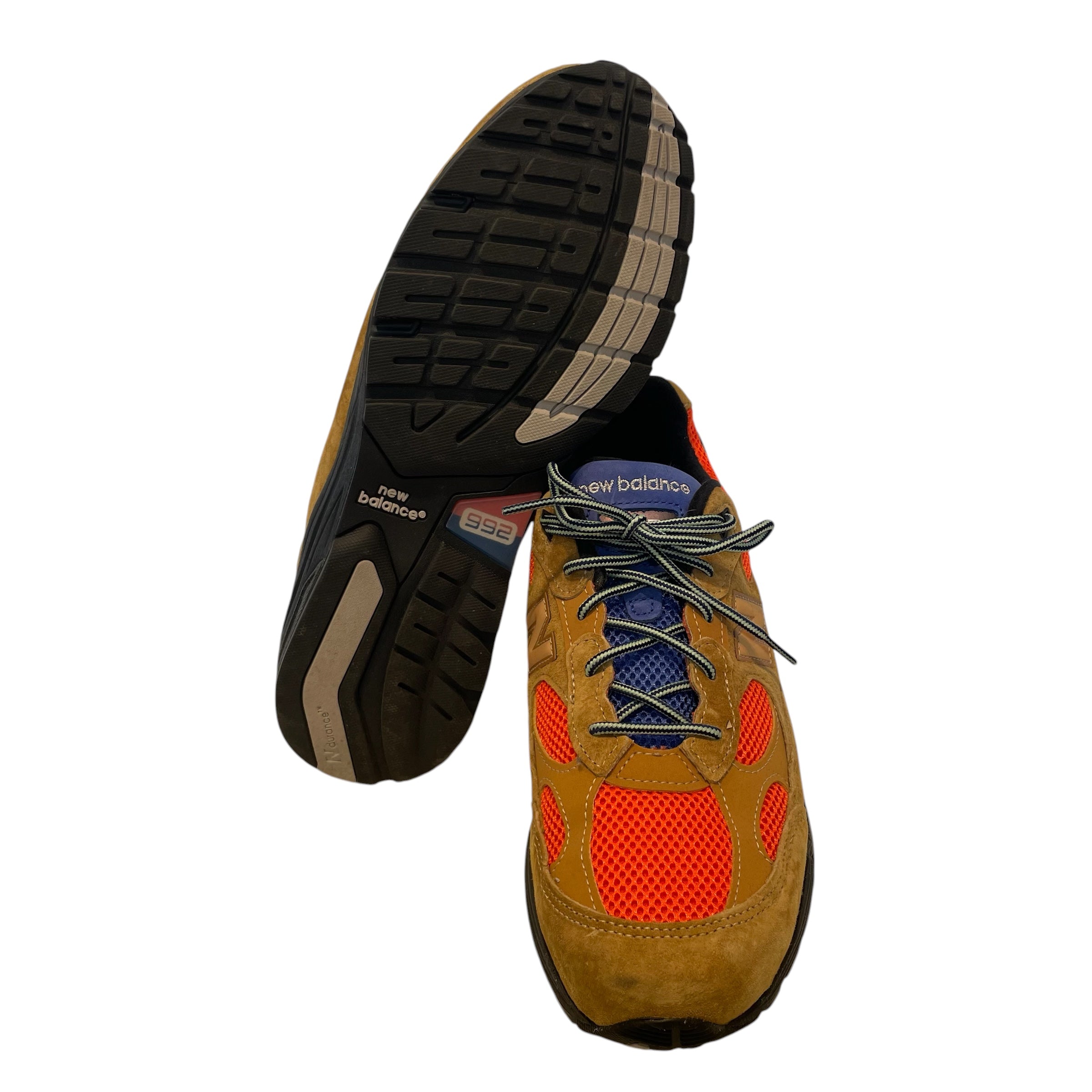 NEW BALANCE/Low-Sneakers/US 10/Suede/CML/ACTION BRONSON view 4