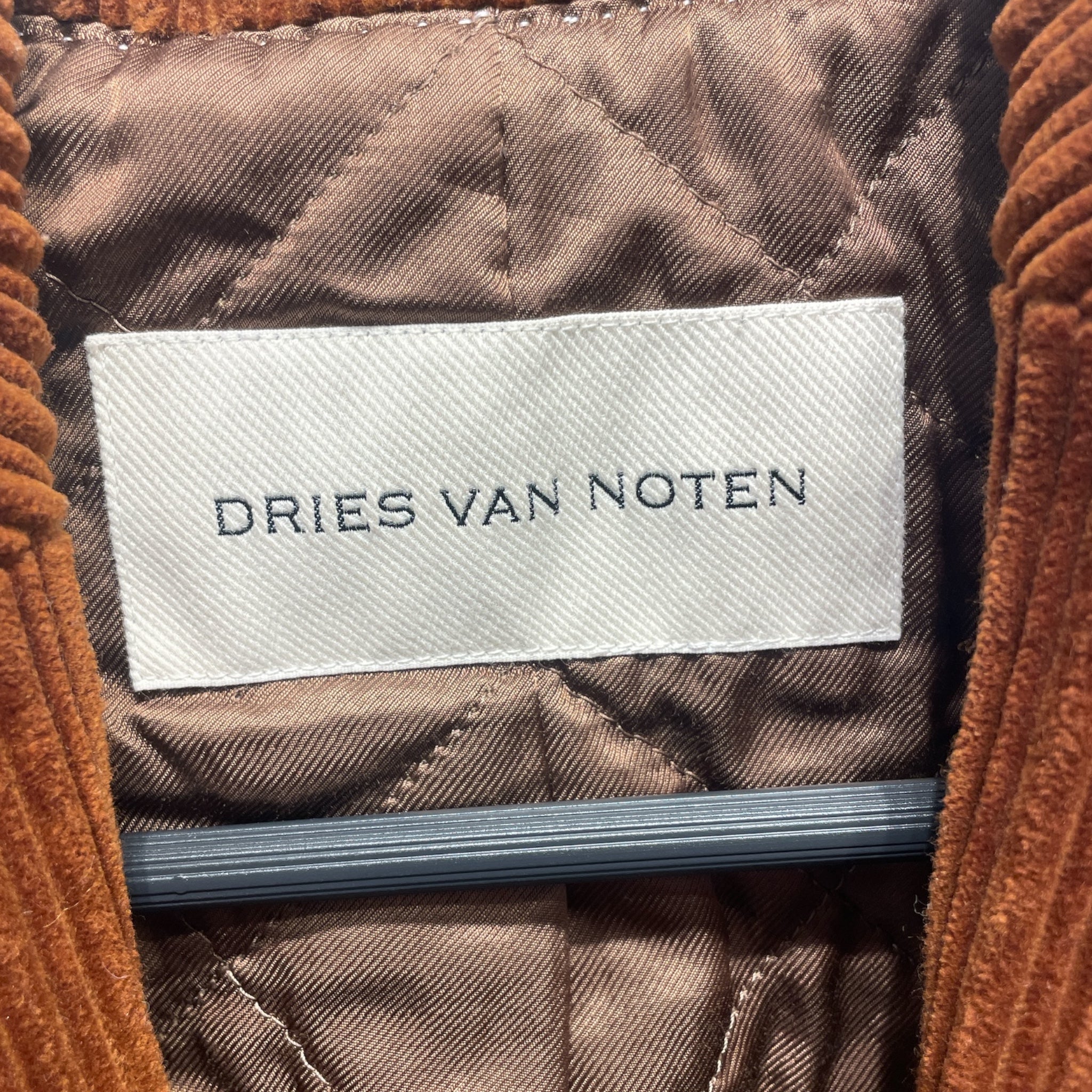 DRIES VAN NOTEN/Tailored Jkt/XS/Corduroy/CML/2 POCKET FLAPS/1 LEFT POCKET view 3