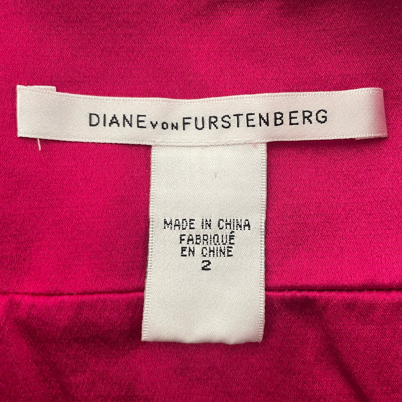 DIANE von FURSTENBERG/Skirt/2/All Over Print/Cotton/PNK/