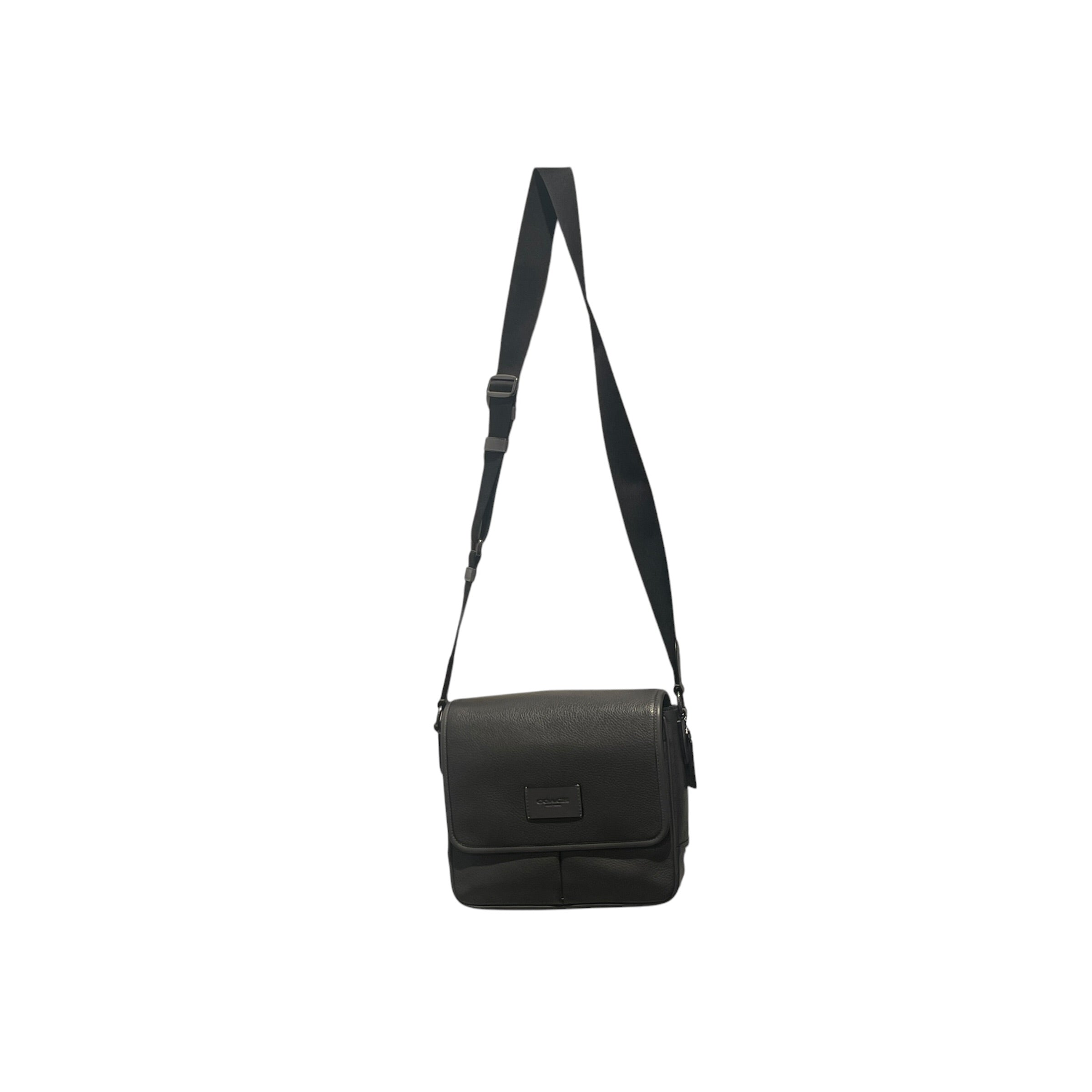 COACH/Cross Body Bag/Leather/GRY/Sprint Map Bag 25 view 1