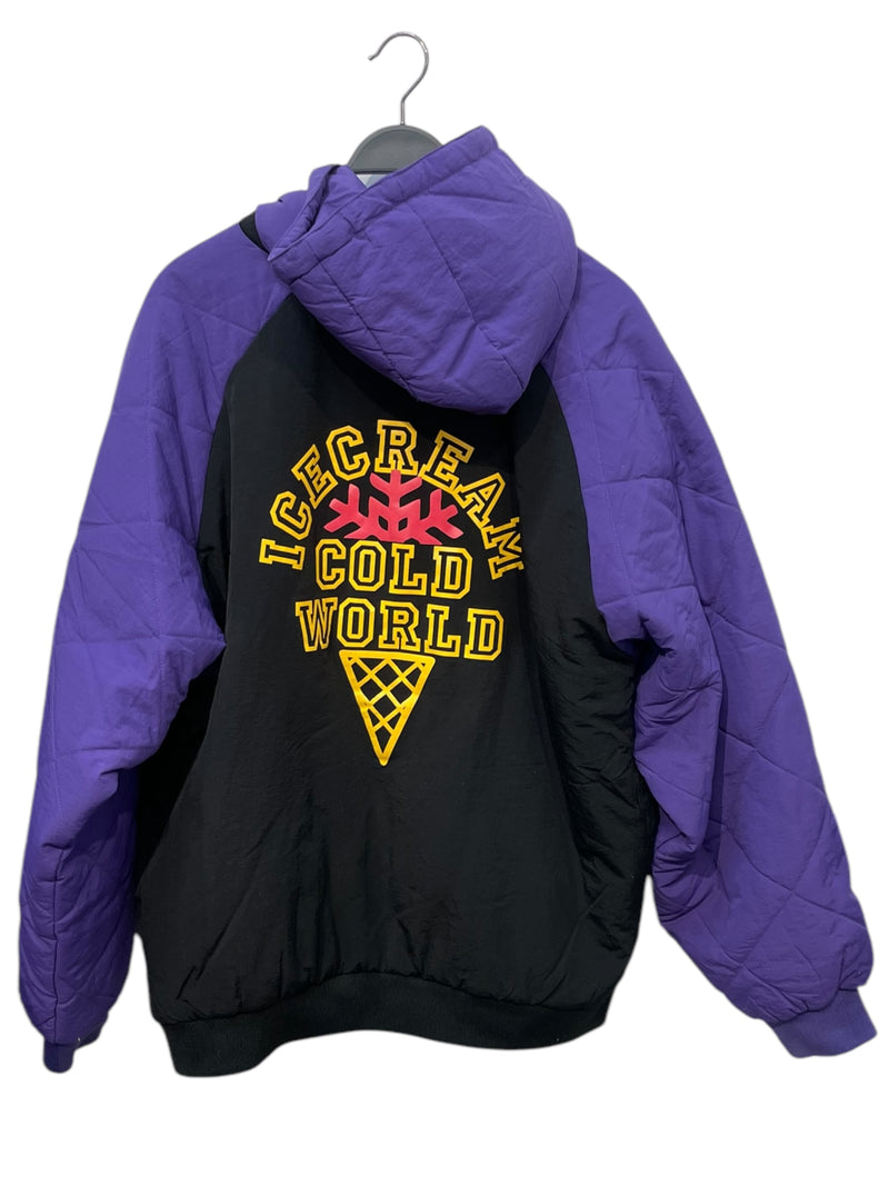ICE CREAM/Hoodie/XXL/Border/Nylon/PPL/