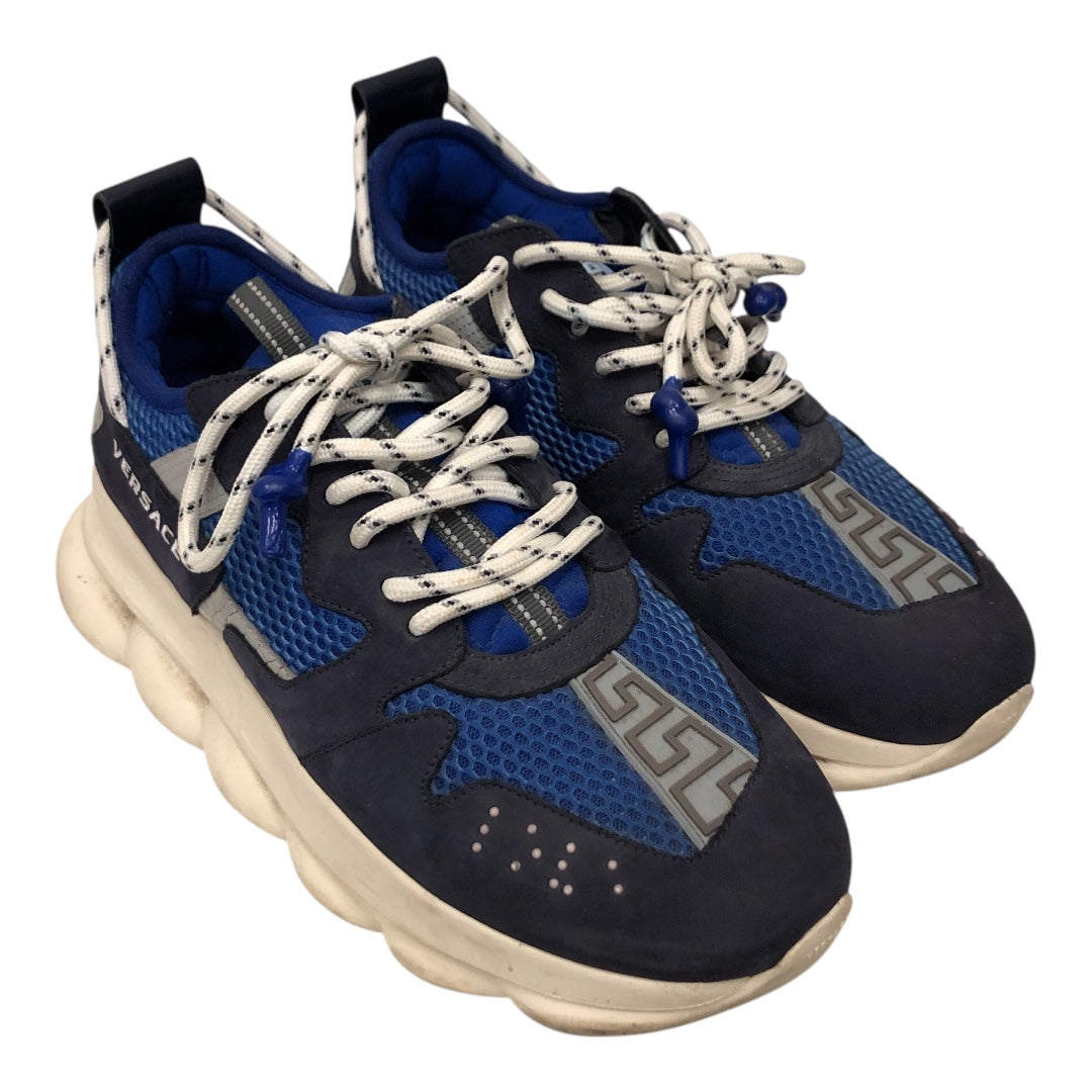 VERSACE/Low-Sneakers/EU 43/BLU/Chain Reaction view 1