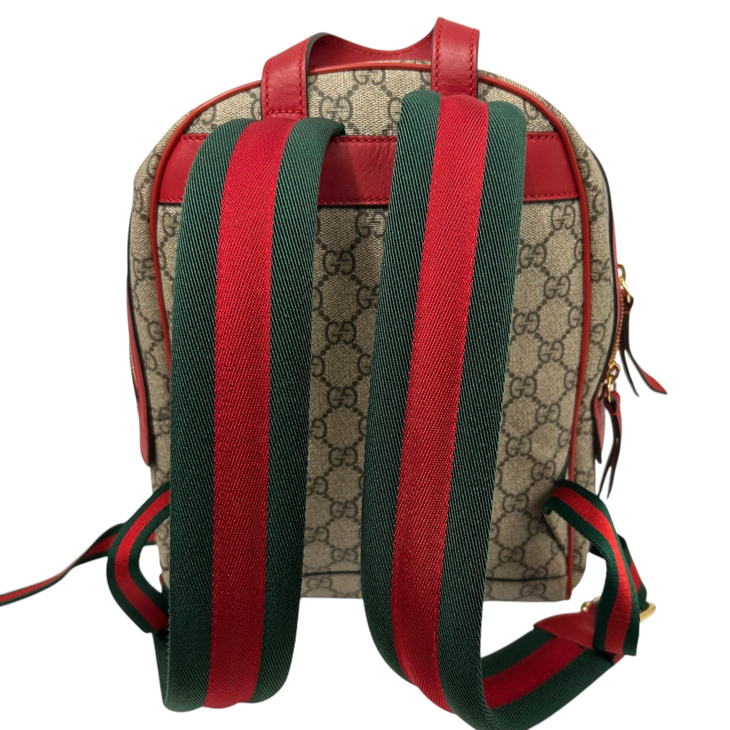 GUCCI/Backpack/All Over Print/BEG/PATCHES SE view 2