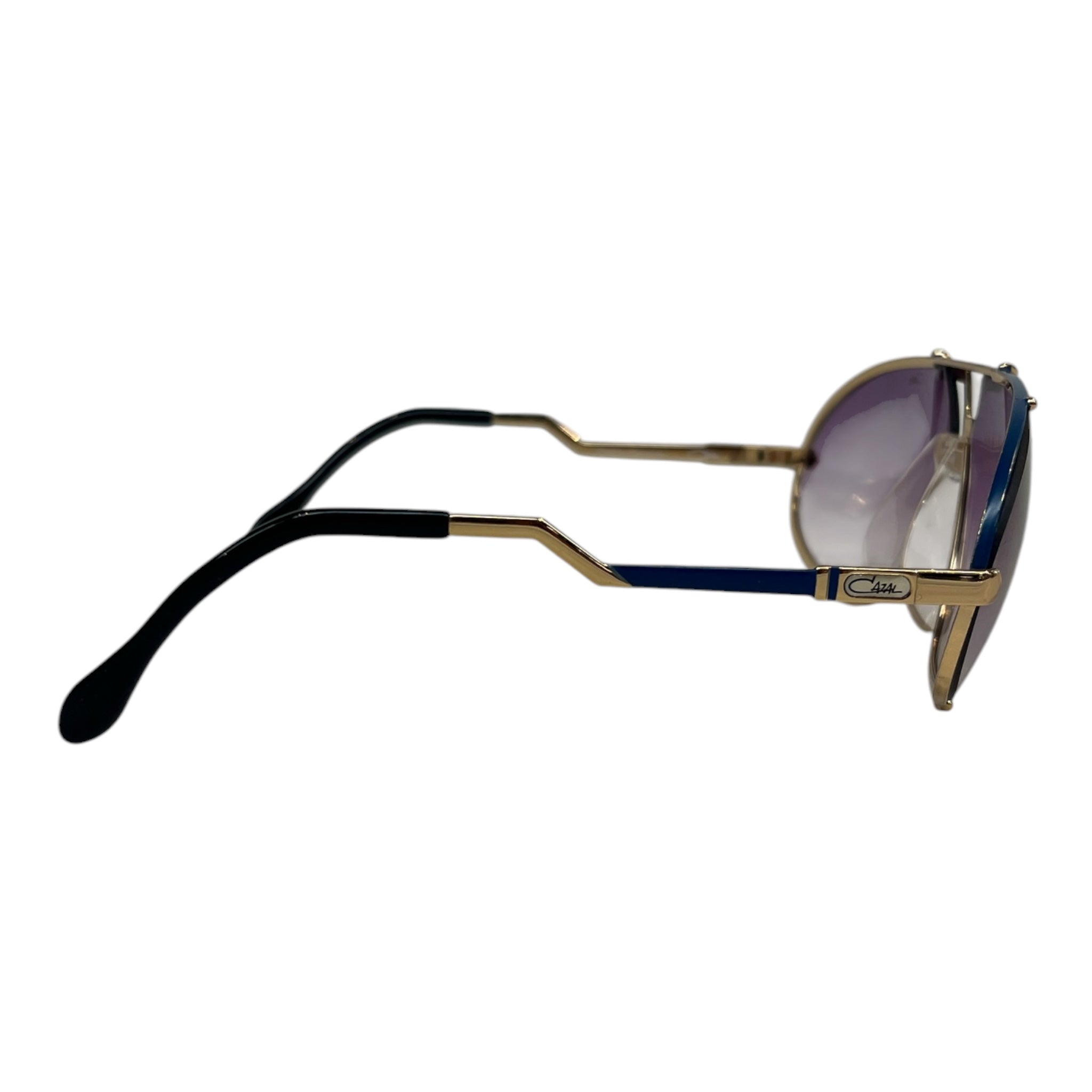 CAZAL/Sunglasses/Metal/GLD/GOLD PUPRLE LENS view 4