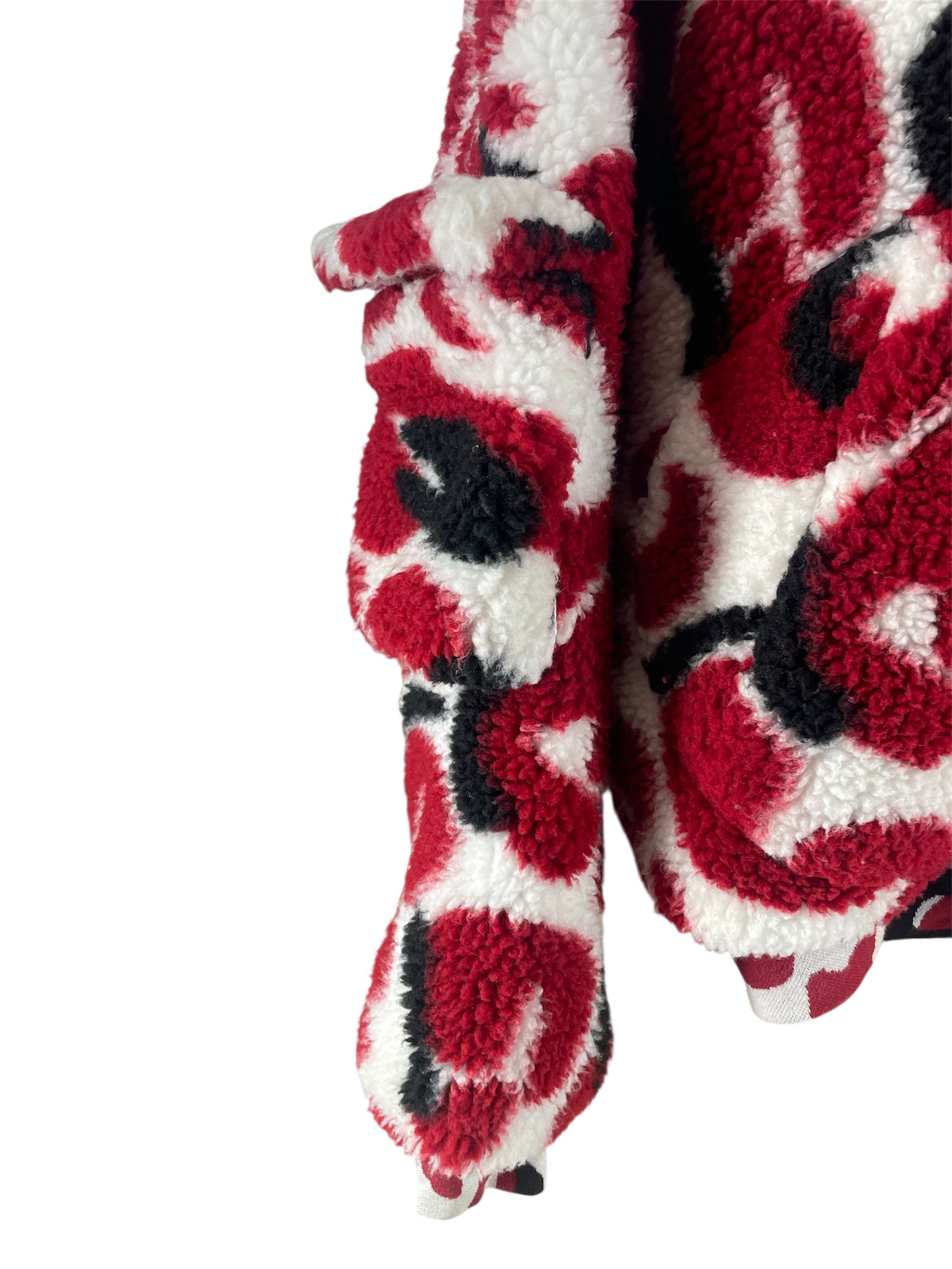 CHARLES JEFFREY LOVERBOY/Jacket/M/Acrylic/RED/Camouflage/OUT AND RAGING... view 4