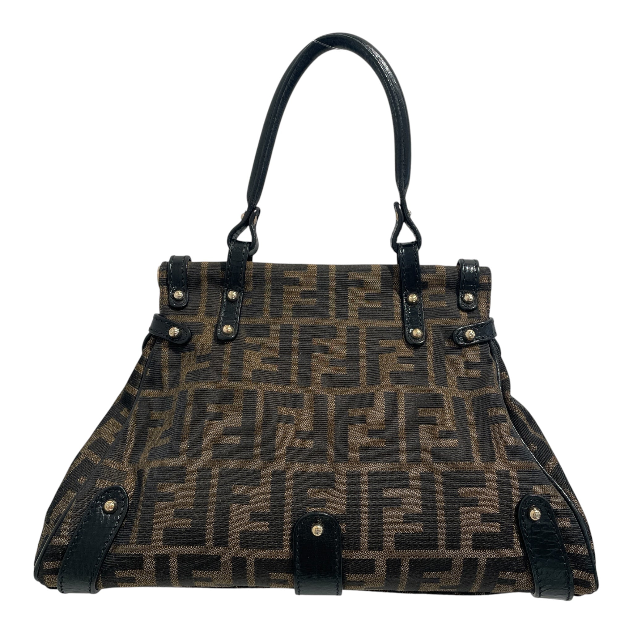 FENDI/Hand Bag/Monogram/Cotton/CML/Zucca FF Magic view 2