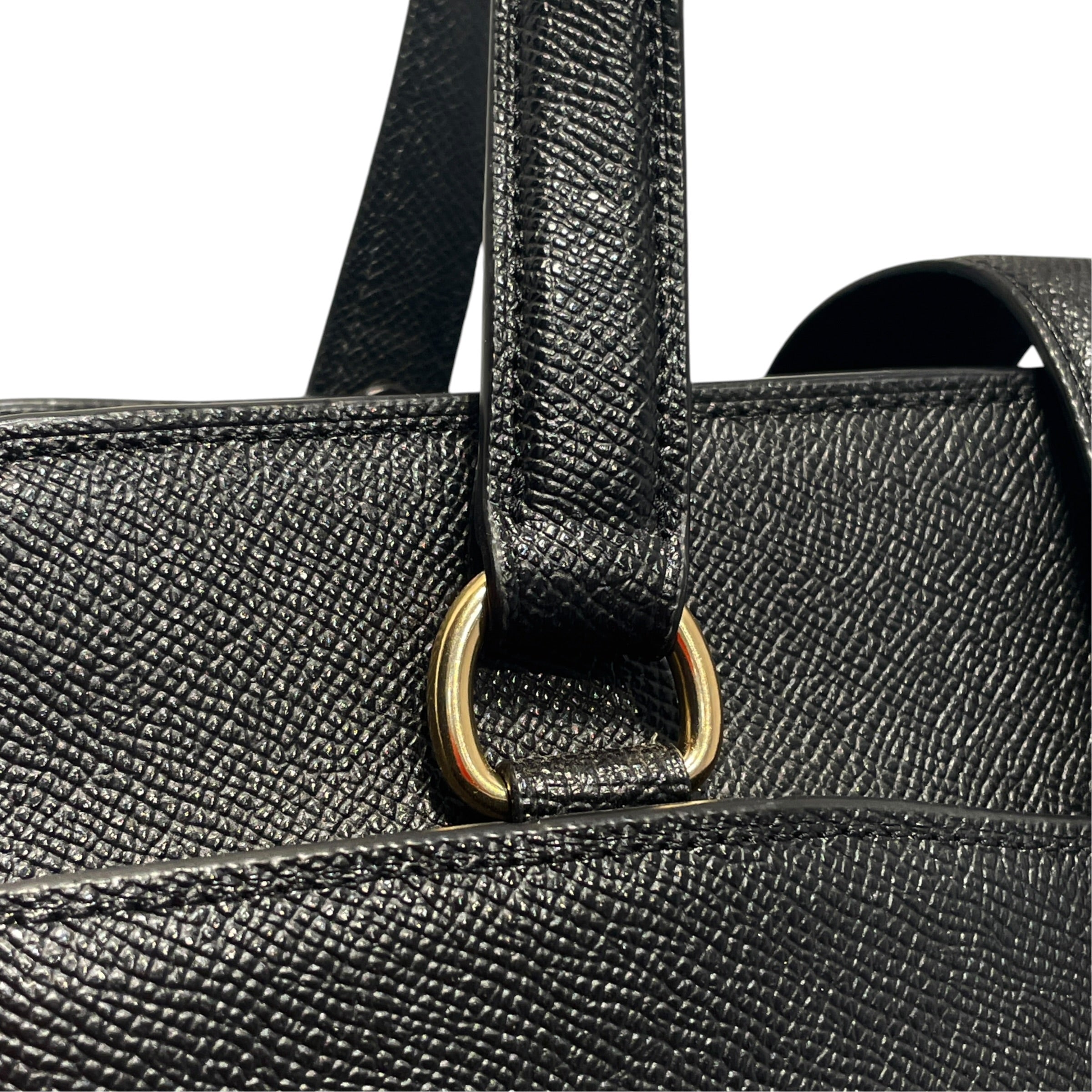 COACH/Hand Bag/Leather/BLK/Avery Carryall view 8