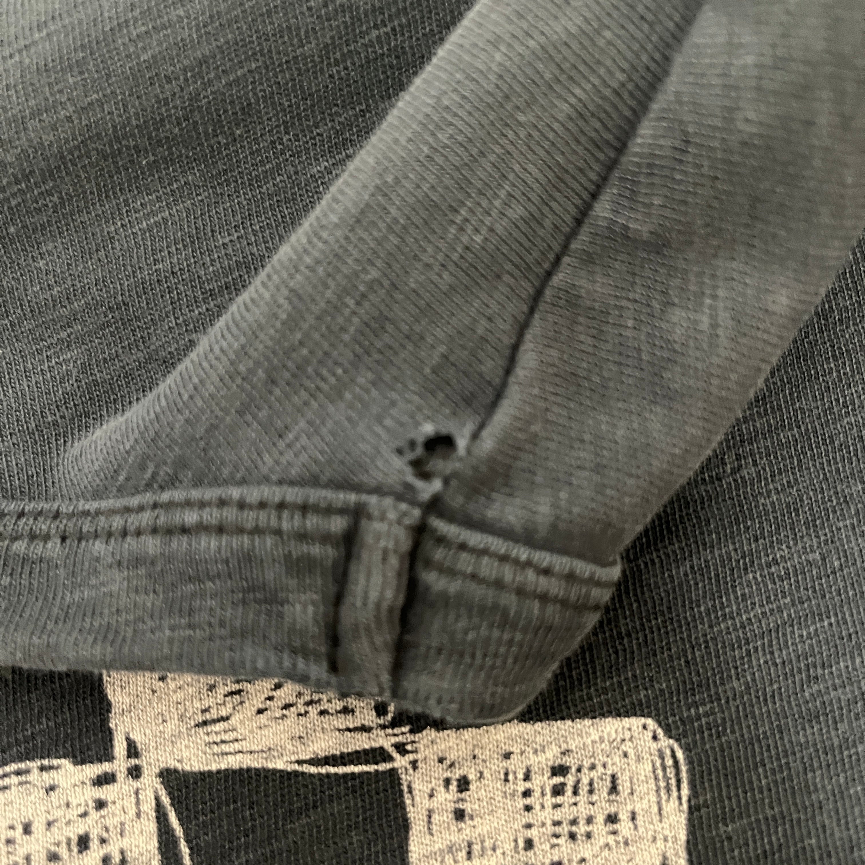 AMIRI/T-Shirt/L/Cotton/BLK/Graphic/CHECKERED CALI WASHED BLK view 5