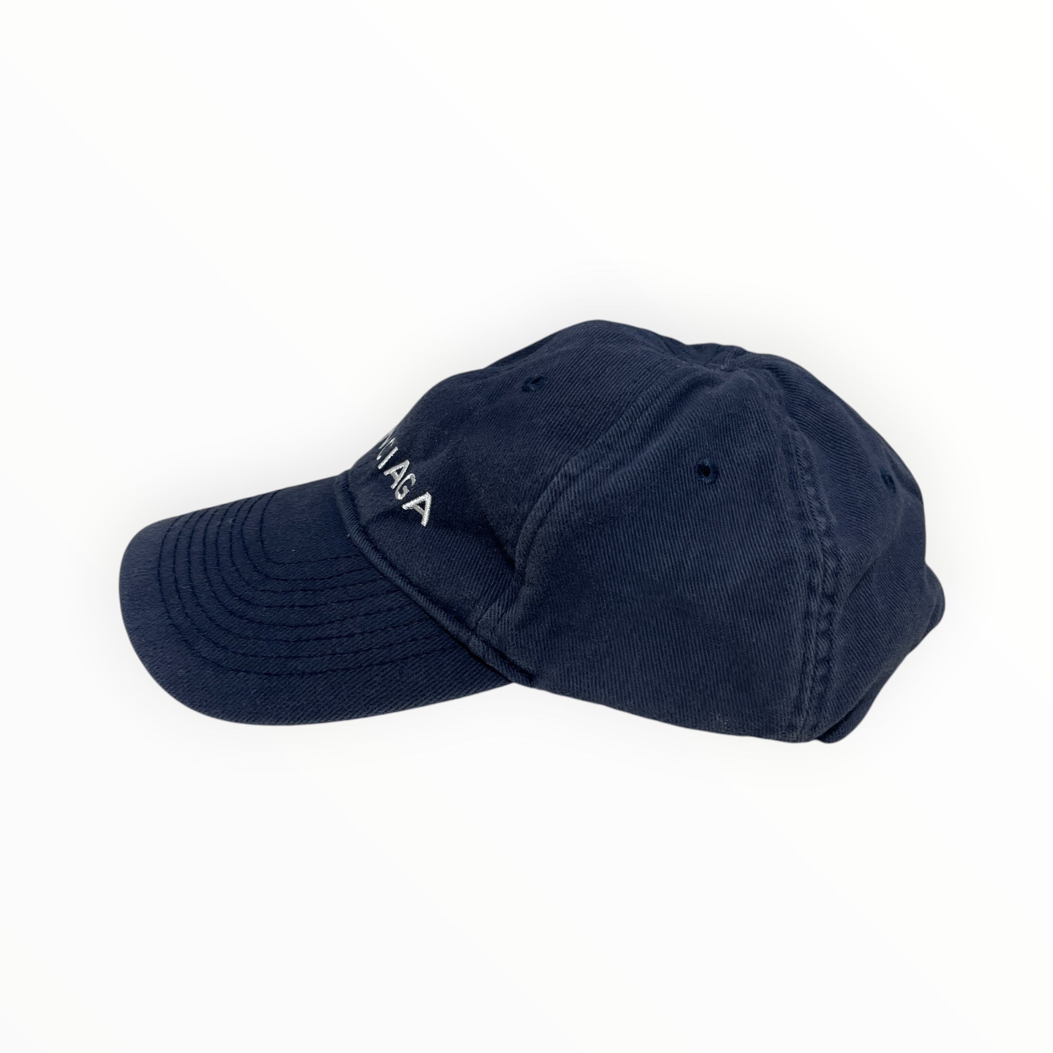 BALENCIAGA/Hat/Graphic/Cotton/NVY/M's/EMBROIDERED LOGO view 4