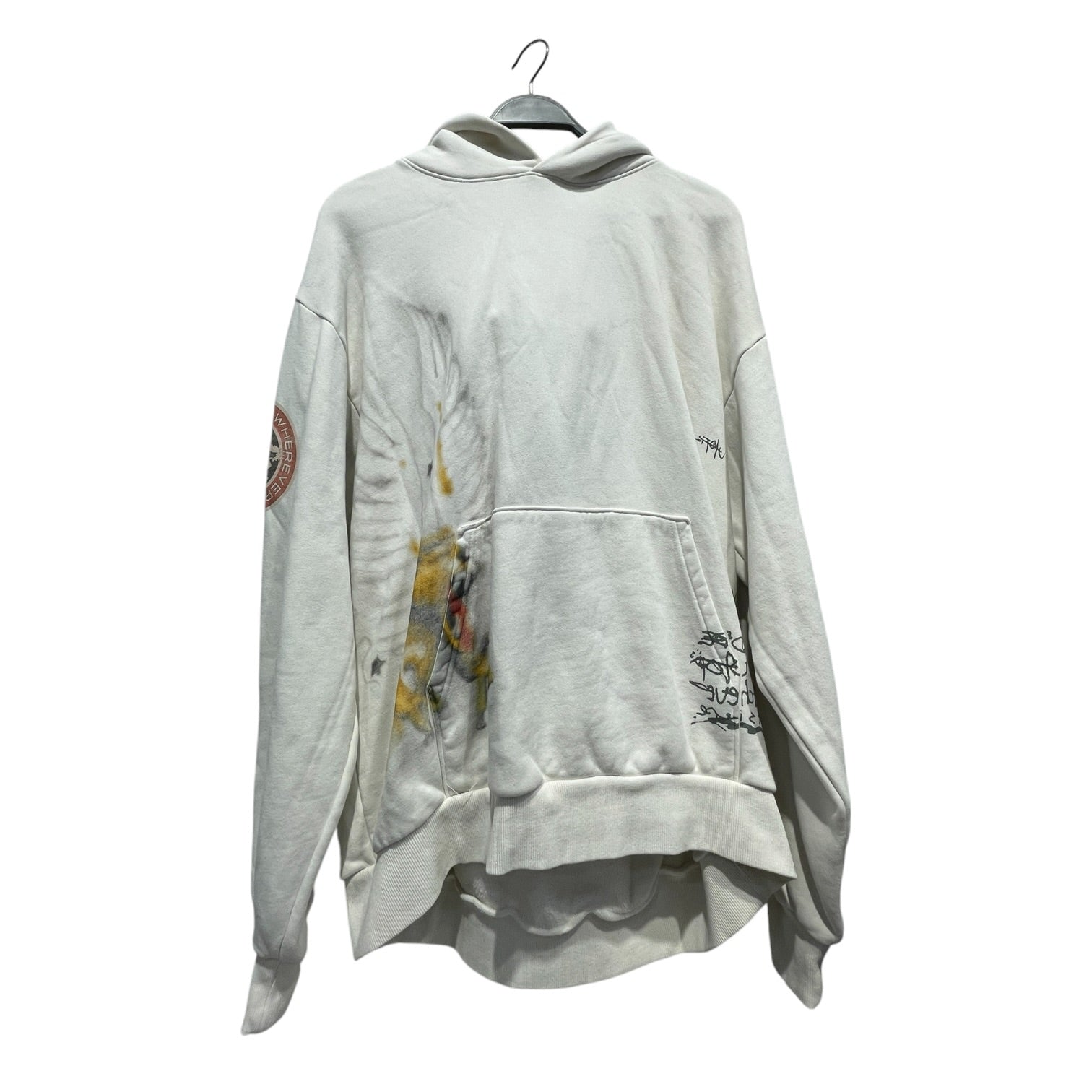 TRAVIS SCOTT/Hoodie/XL/Graphic/Cotton/WHT/TRAVIS SCOTT UTPOPIA MAXIMUS view 1